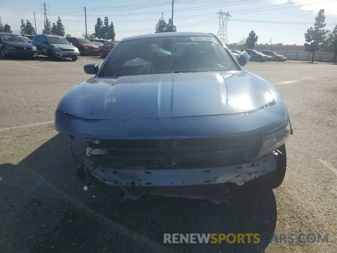 5 Photograph of a damaged car 2C3CDXBG2LH233113 DODGE CHARGER 2020