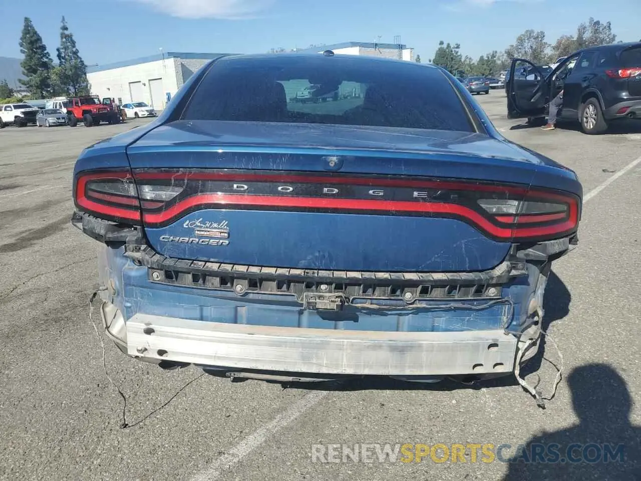 6 Photograph of a damaged car 2C3CDXBG2LH233113 DODGE CHARGER 2020