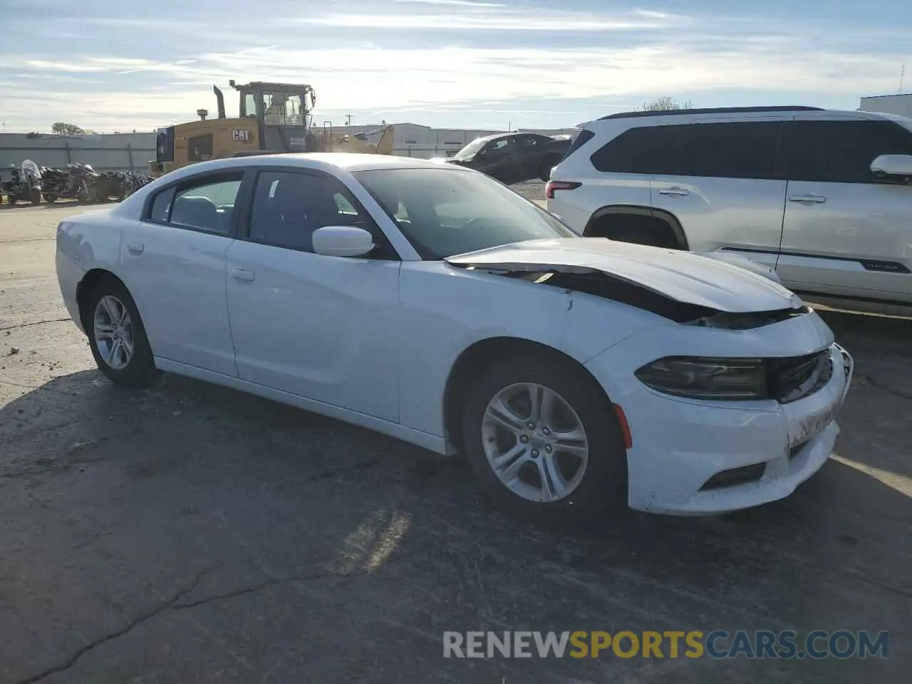 4 Photograph of a damaged car 2C3CDXBG2LH237226 DODGE CHARGER 2020