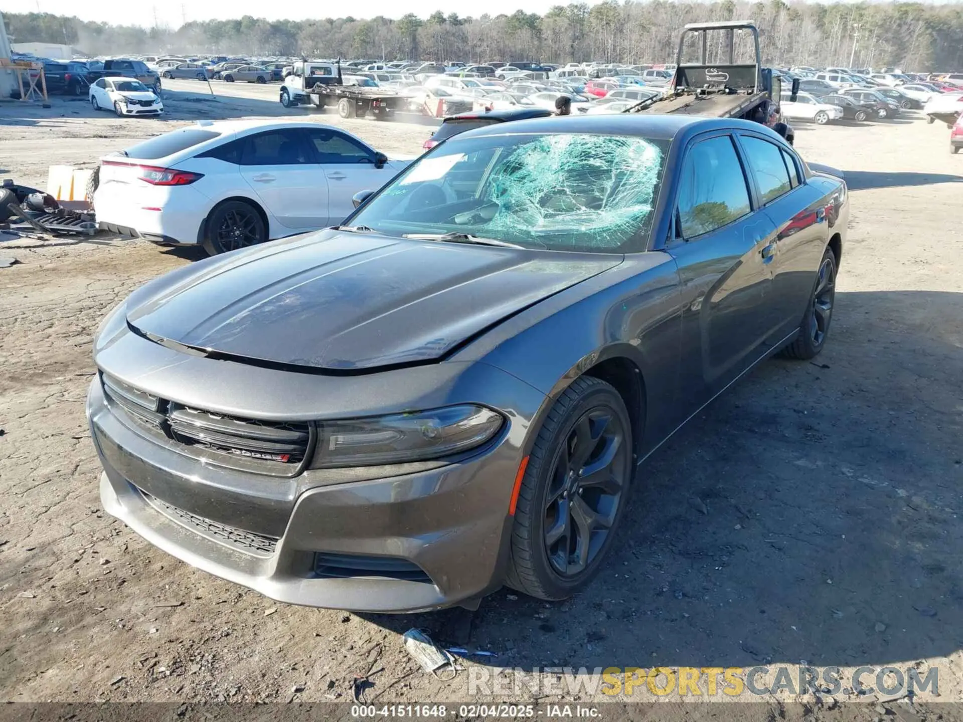2 Photograph of a damaged car 2C3CDXBG2LH248856 DODGE CHARGER 2020