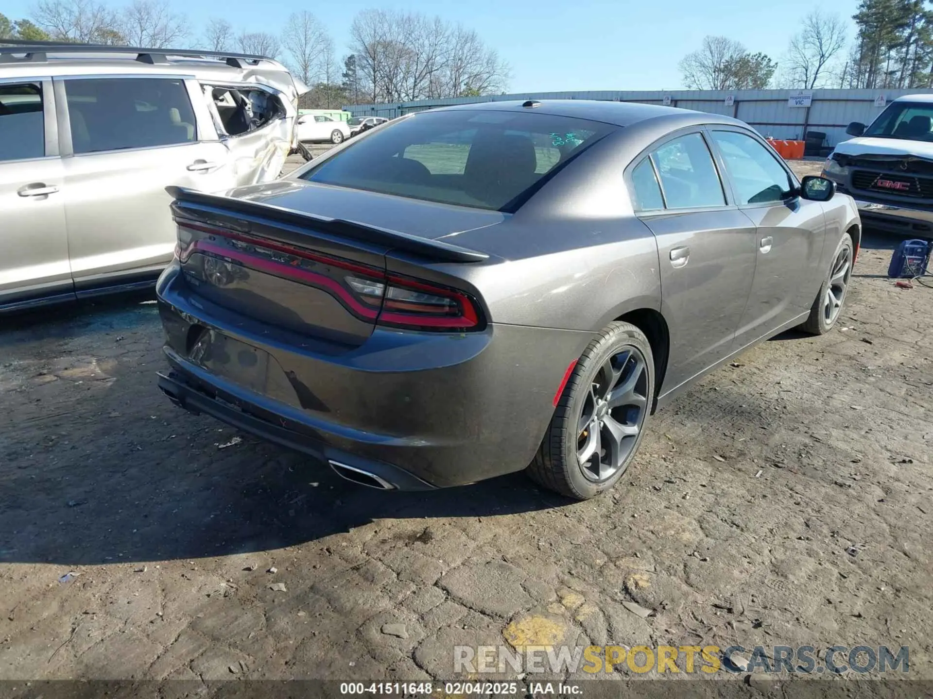 4 Photograph of a damaged car 2C3CDXBG2LH248856 DODGE CHARGER 2020