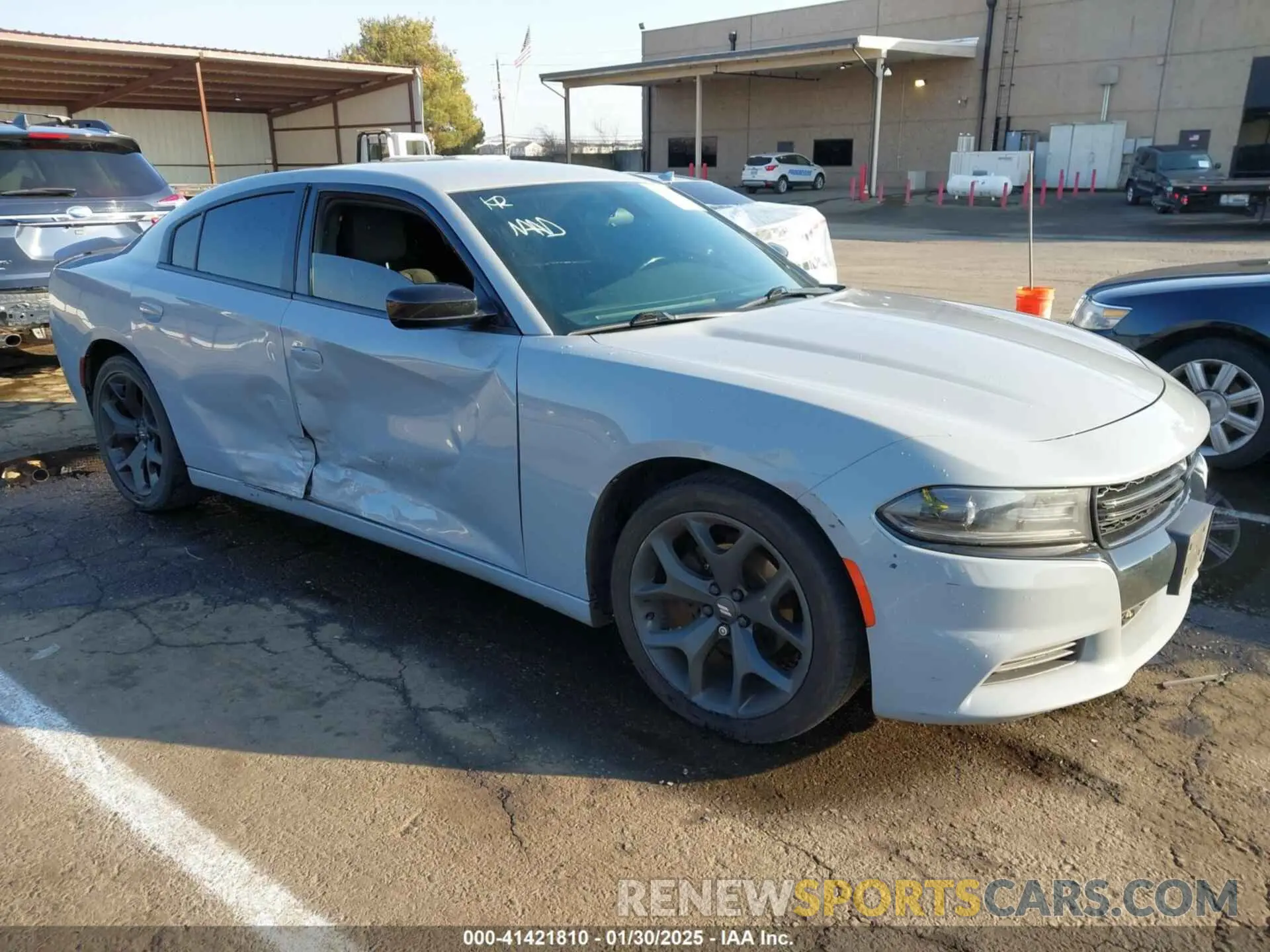 1 Photograph of a damaged car 2C3CDXBG2LH249473 DODGE CHARGER 2020