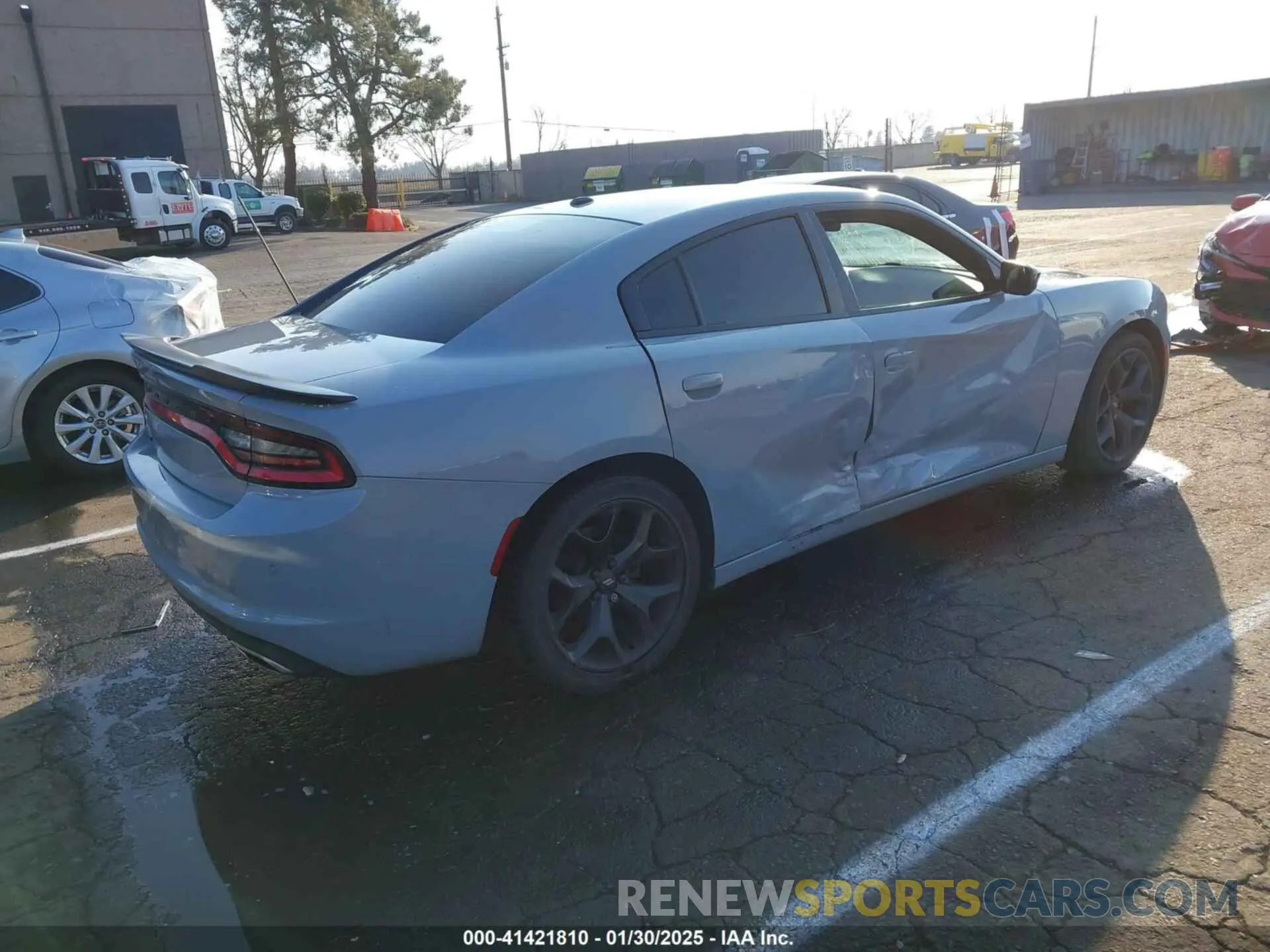 4 Photograph of a damaged car 2C3CDXBG2LH249473 DODGE CHARGER 2020