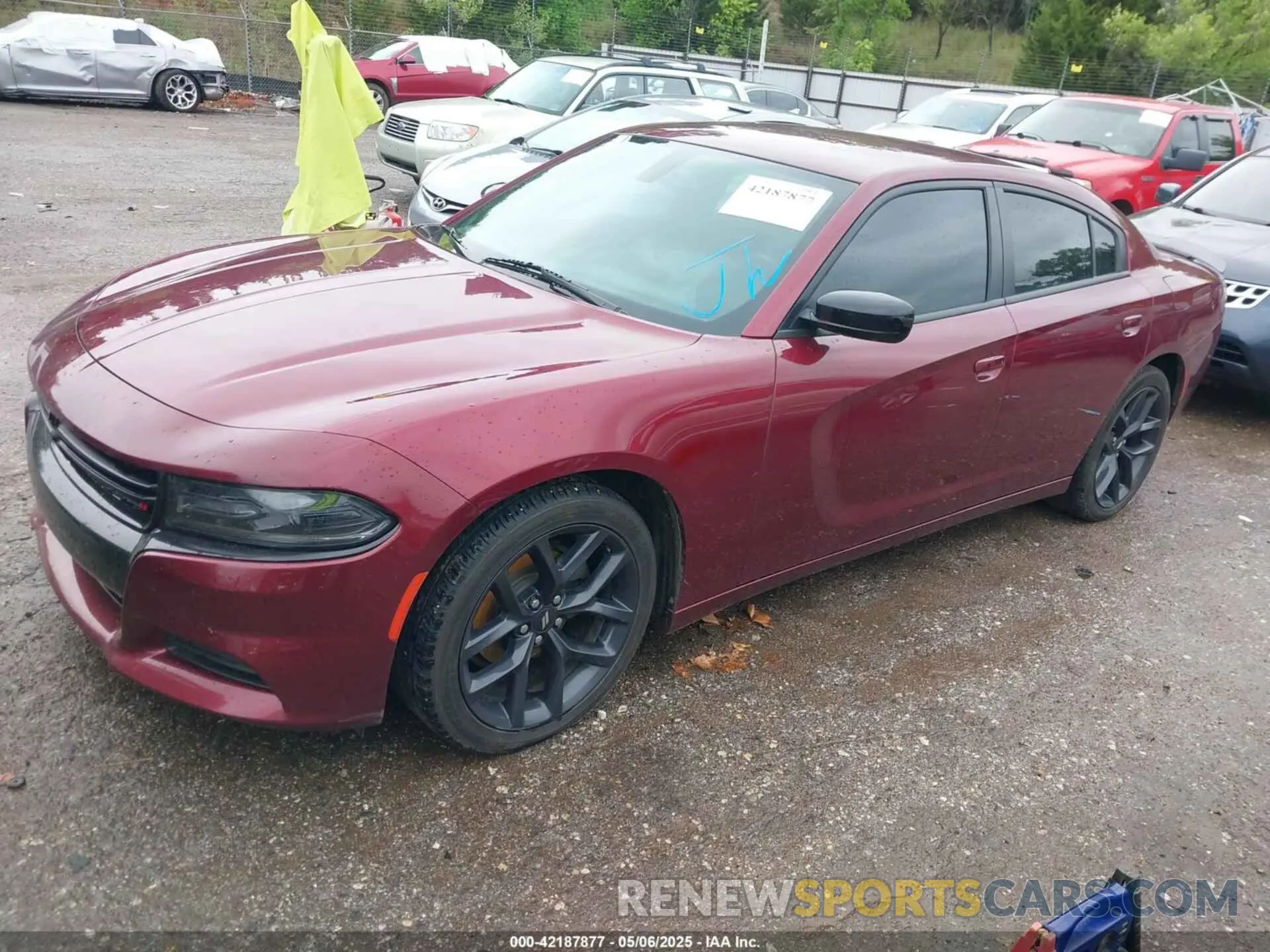 2 Photograph of a damaged car 2C3CDXBG3LH112817 DODGE CHARGER 2020