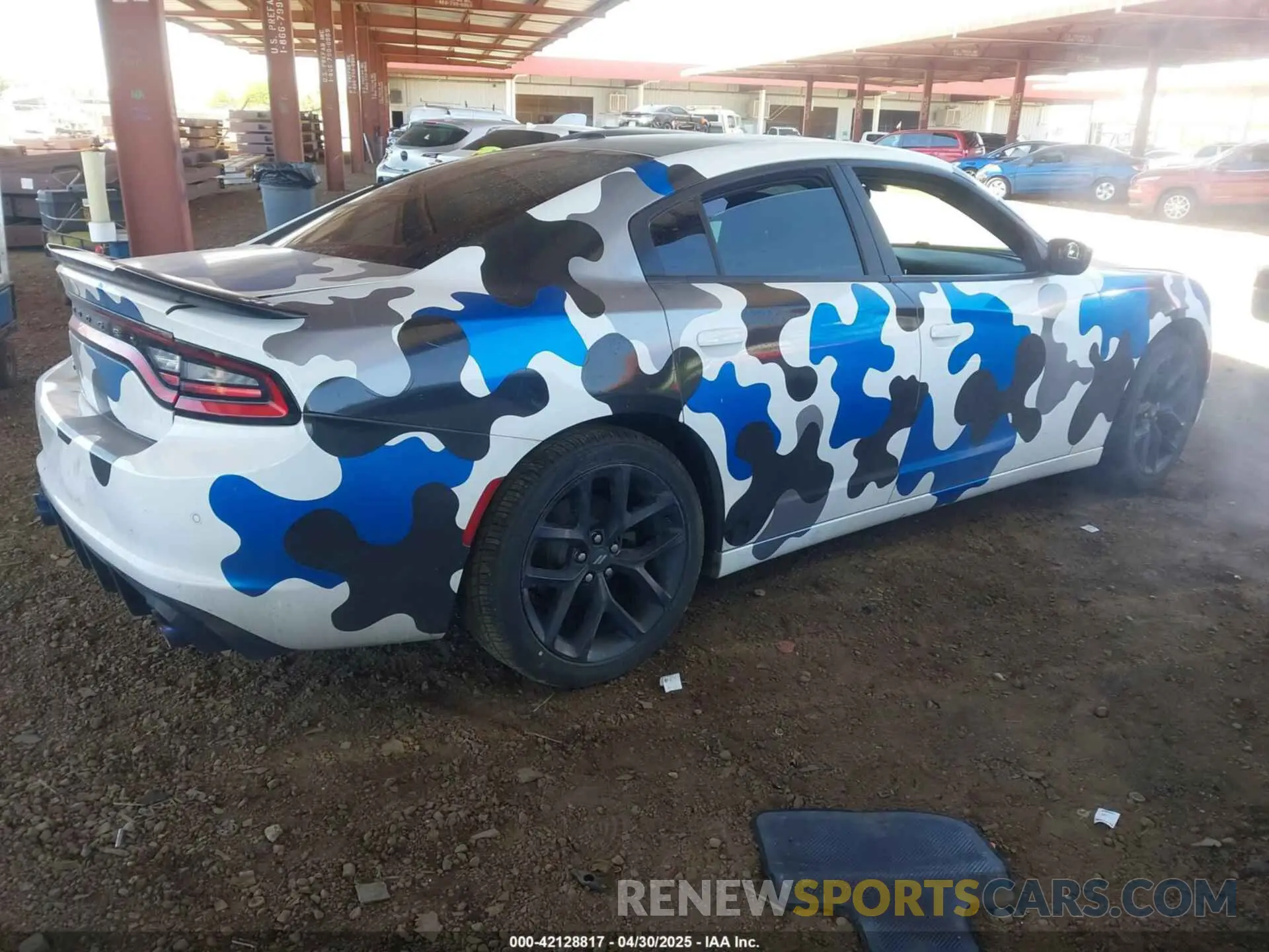 4 Photograph of a damaged car 2C3CDXBG3LH151584 DODGE CHARGER 2020