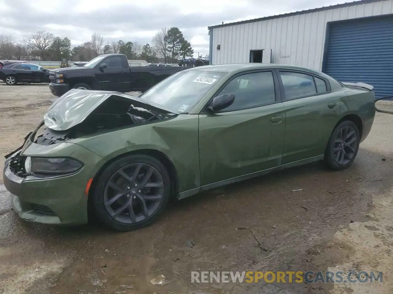 1 Photograph of a damaged car 2C3CDXBG3LH157935 DODGE CHARGER 2020