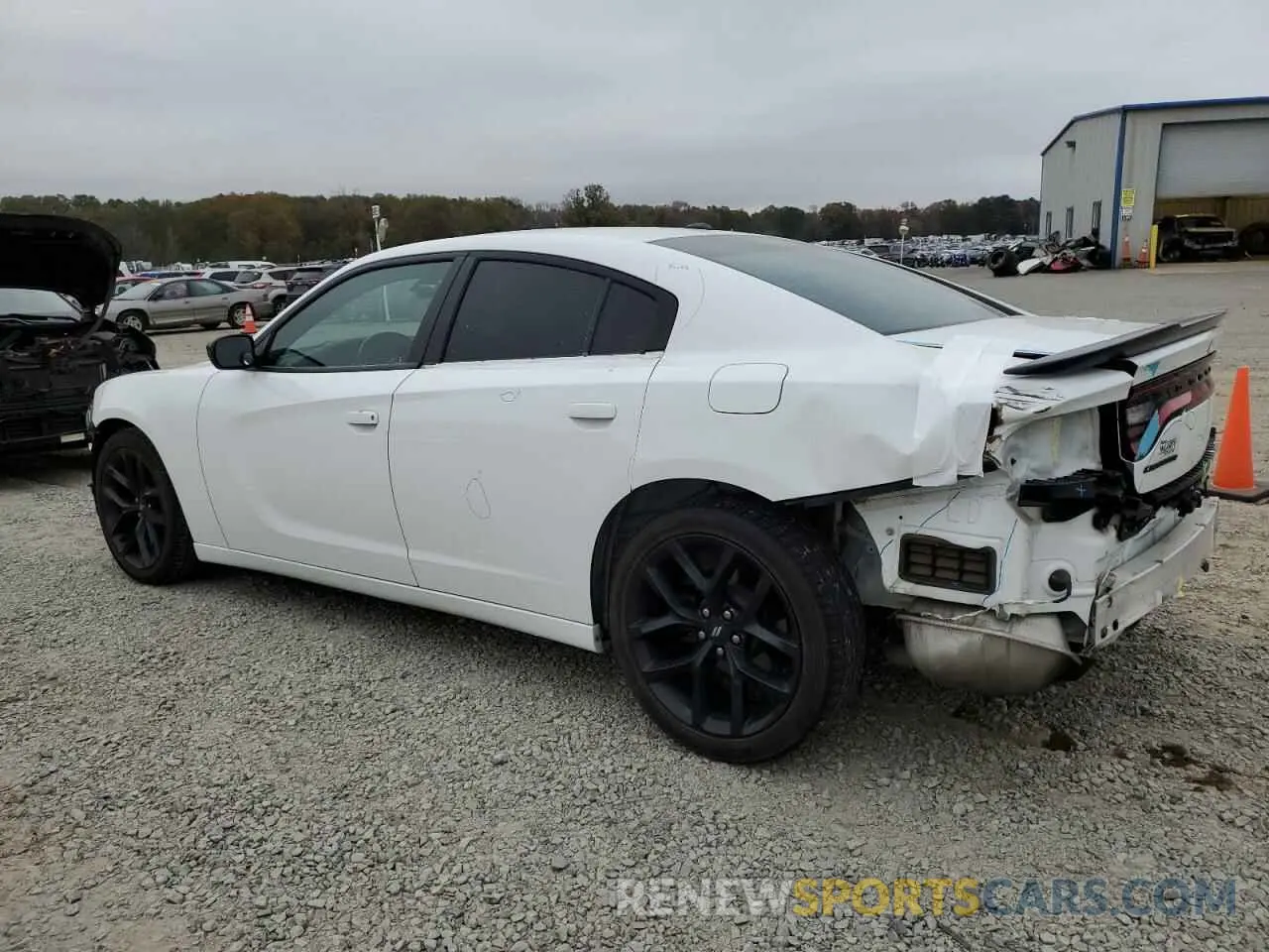 2 Photograph of a damaged car 2C3CDXBG3LH166862 DODGE CHARGER 2020