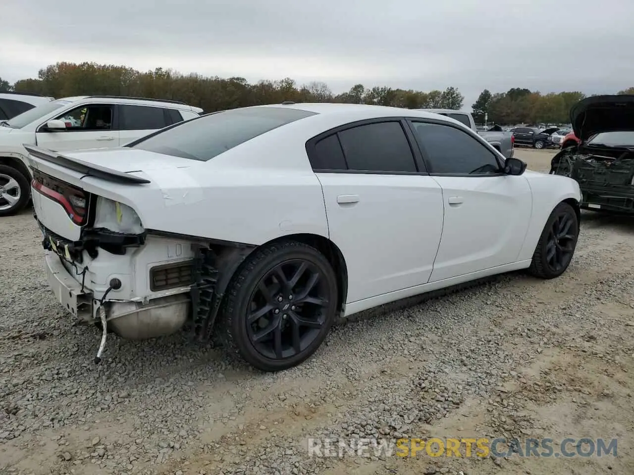 3 Photograph of a damaged car 2C3CDXBG3LH166862 DODGE CHARGER 2020