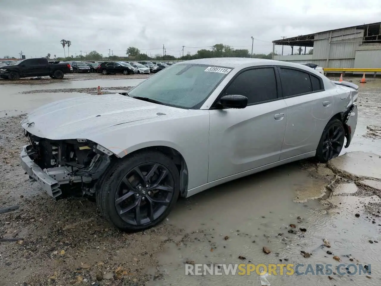 1 Photograph of a damaged car 2C3CDXBG3LH207930 DODGE CHARGER 2020