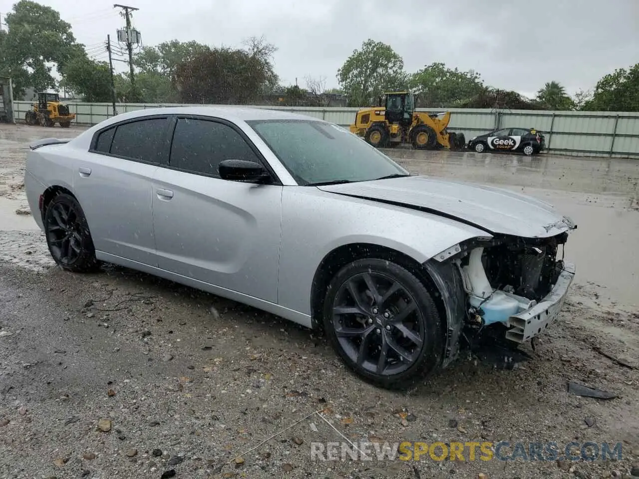 4 Photograph of a damaged car 2C3CDXBG3LH207930 DODGE CHARGER 2020