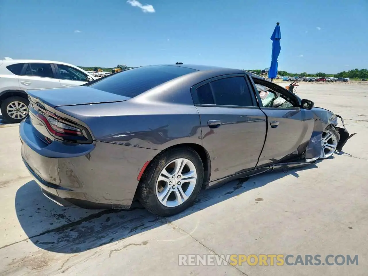 3 Photograph of a damaged car 2C3CDXBG4LH140318 DODGE CHARGER 2020
