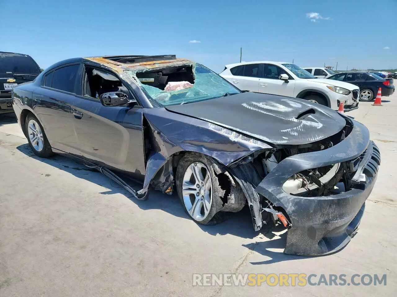 4 Photograph of a damaged car 2C3CDXBG4LH140318 DODGE CHARGER 2020