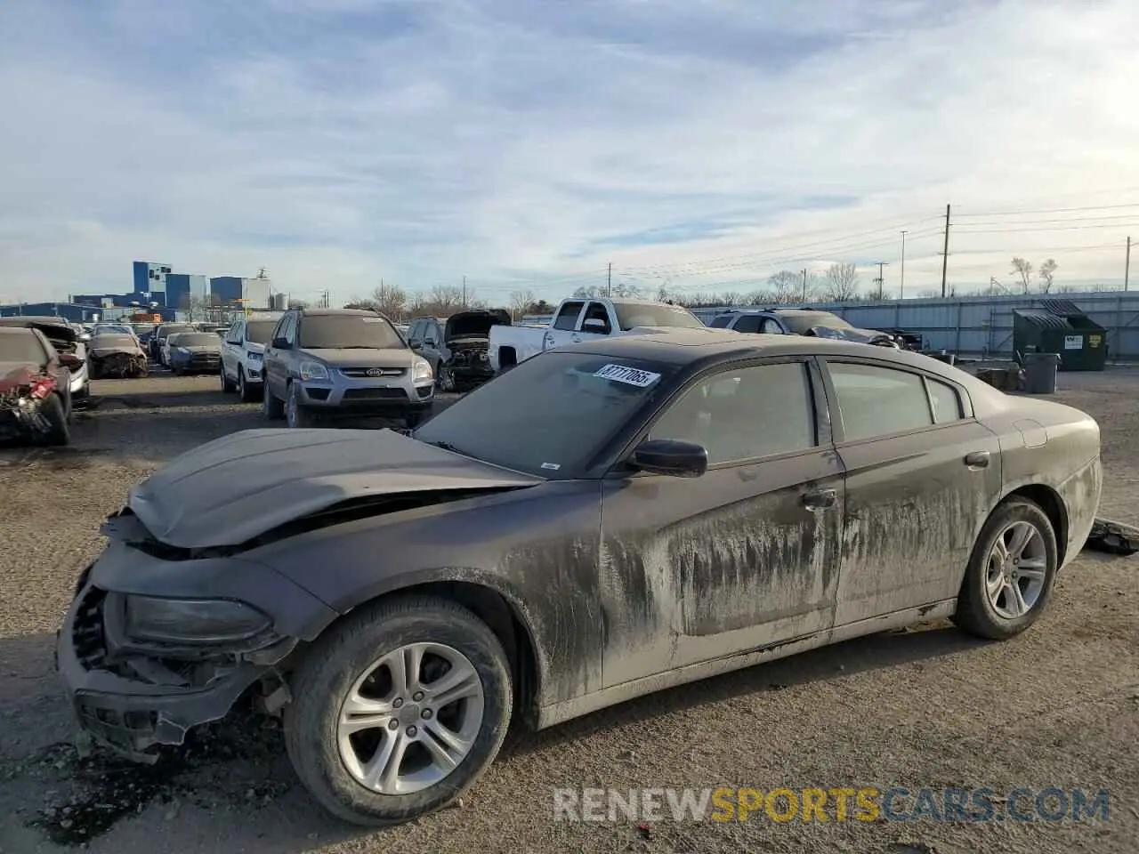 1 Photograph of a damaged car 2C3CDXBG4LH140349 DODGE CHARGER 2020