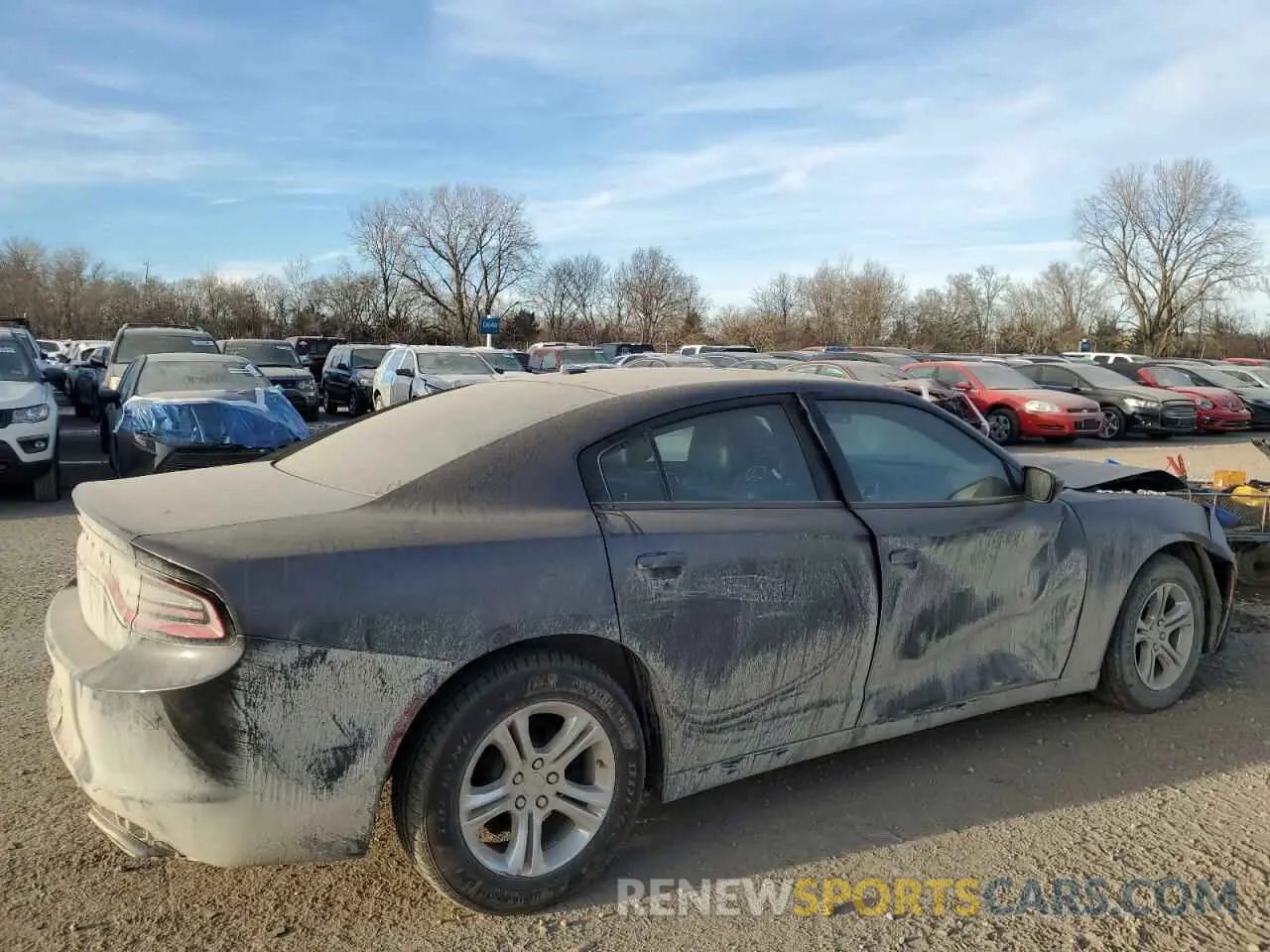 3 Photograph of a damaged car 2C3CDXBG4LH140349 DODGE CHARGER 2020