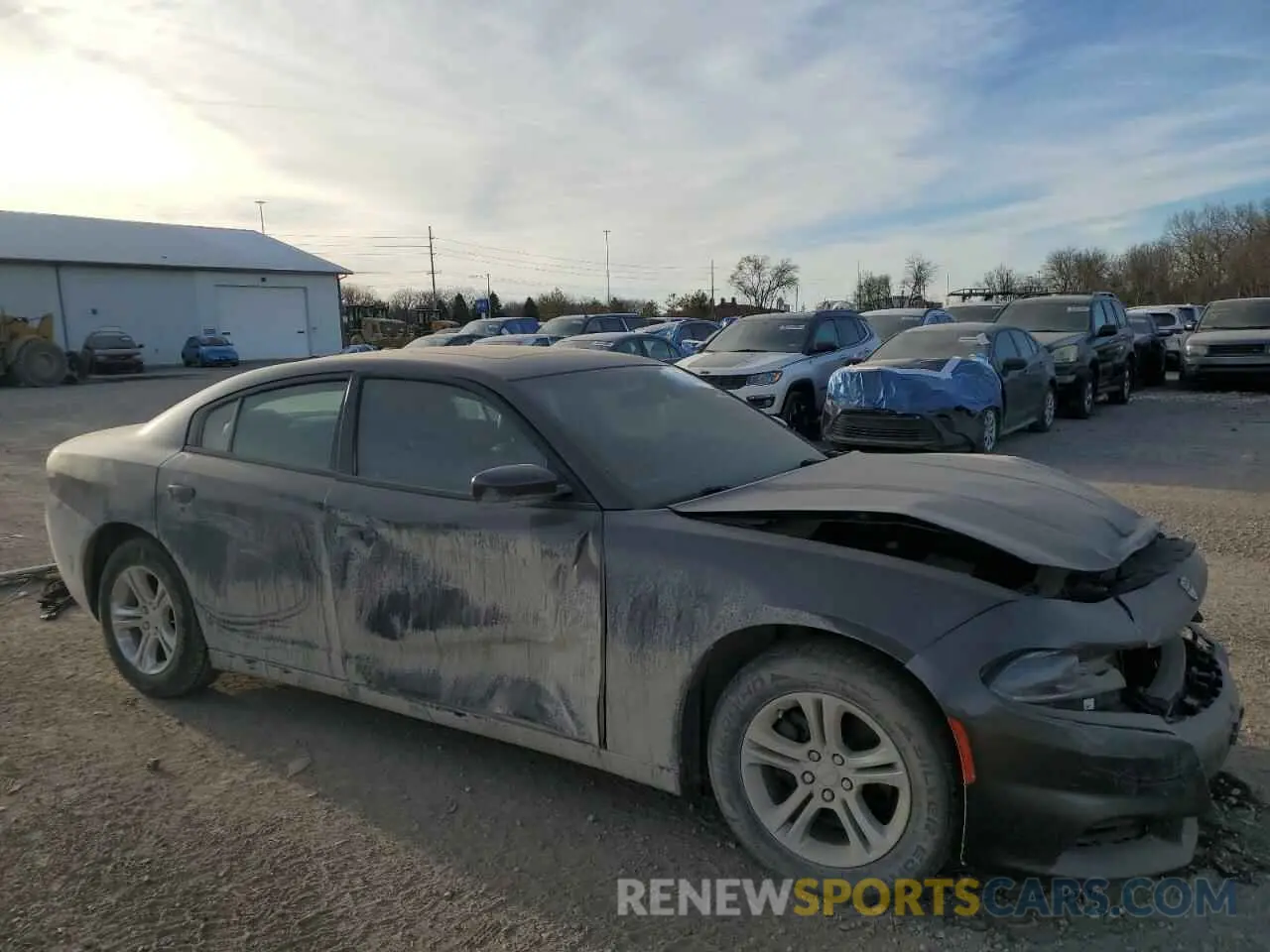 4 Photograph of a damaged car 2C3CDXBG4LH140349 DODGE CHARGER 2020