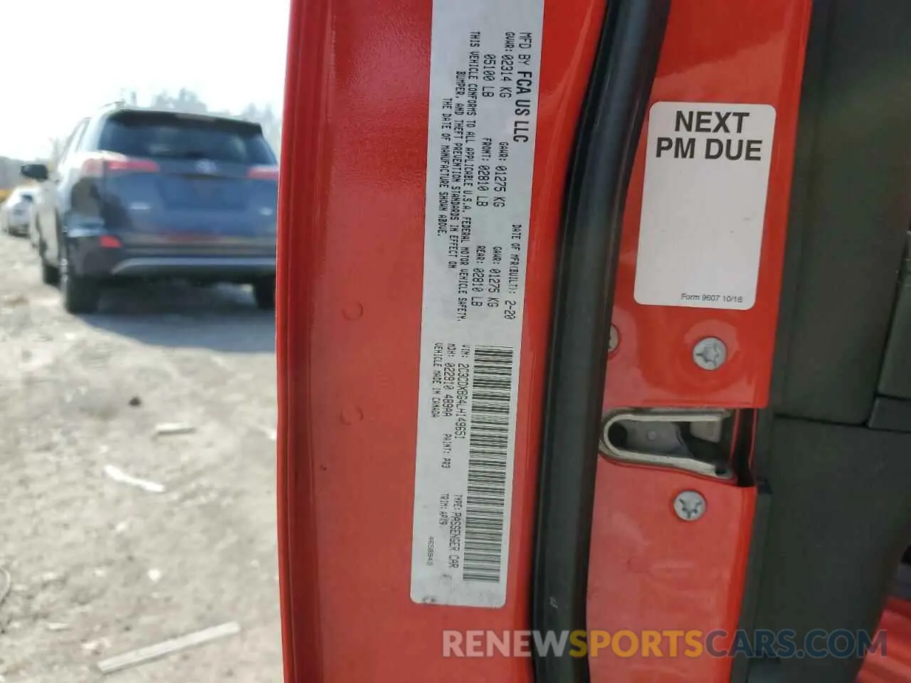 12 Photograph of a damaged car 2C3CDXBG4LH149651 DODGE CHARGER 2020