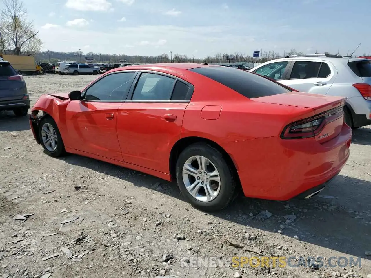 2 Photograph of a damaged car 2C3CDXBG4LH149651 DODGE CHARGER 2020