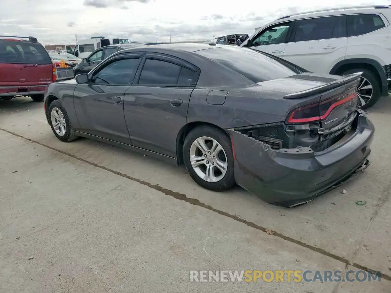 2 Photograph of a damaged car 2C3CDXBG4LH169740 DODGE CHARGER 2020