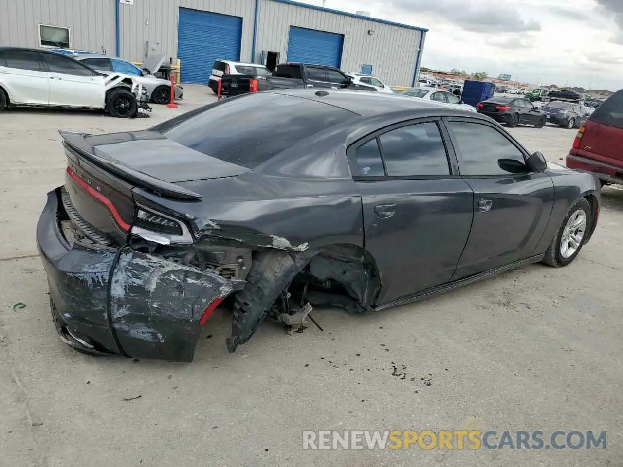 3 Photograph of a damaged car 2C3CDXBG4LH169740 DODGE CHARGER 2020