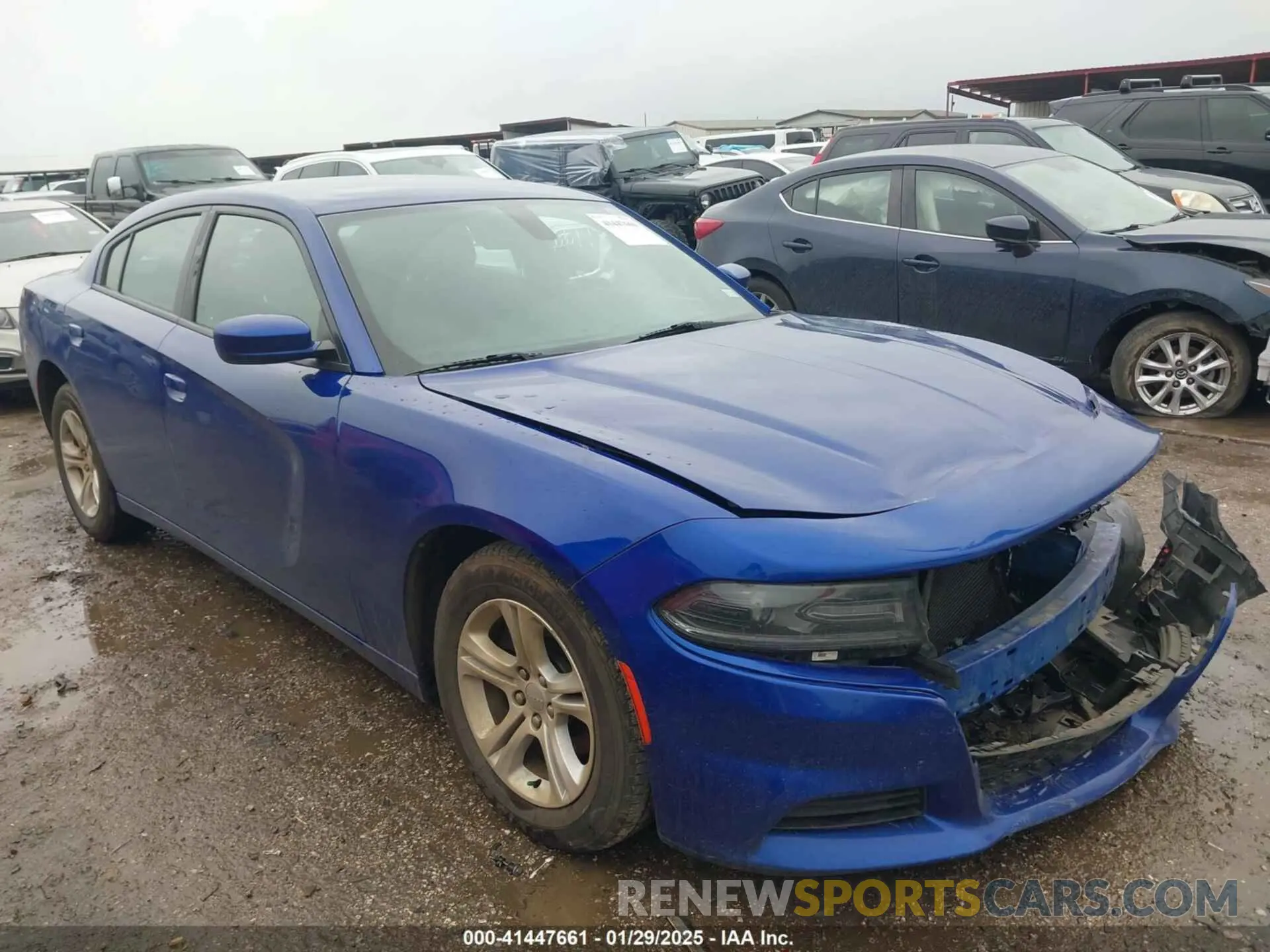 1 Photograph of a damaged car 2C3CDXBG5LH101950 DODGE CHARGER 2020