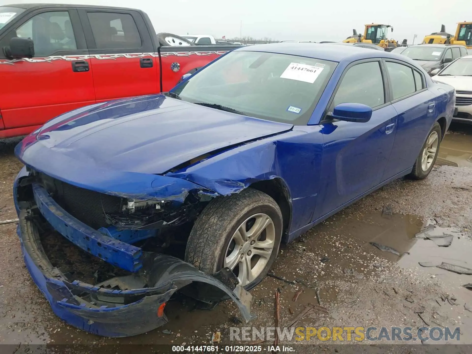 2 Photograph of a damaged car 2C3CDXBG5LH101950 DODGE CHARGER 2020
