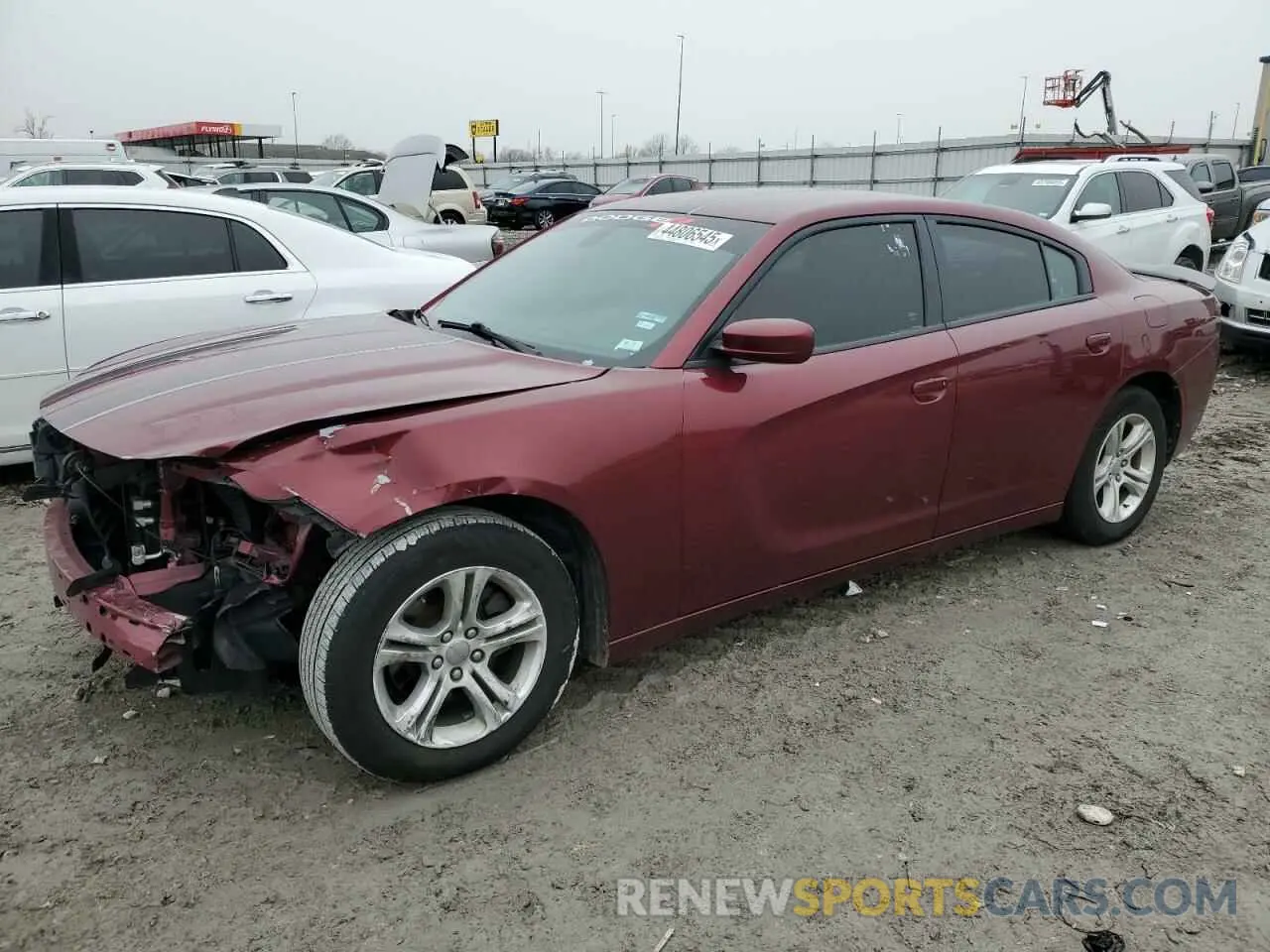 1 Photograph of a damaged car 2C3CDXBG5LH112513 DODGE CHARGER 2020