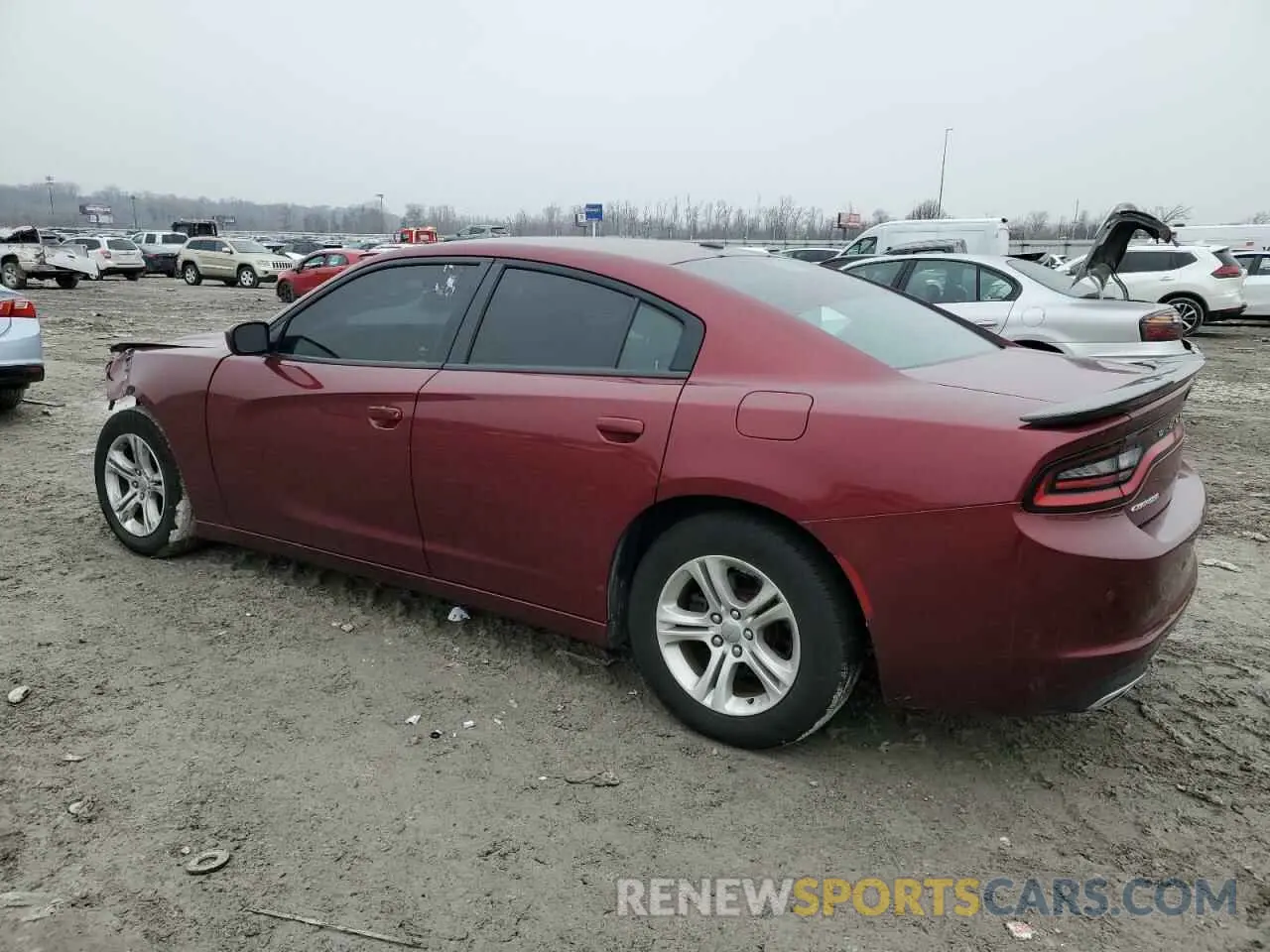 2 Photograph of a damaged car 2C3CDXBG5LH112513 DODGE CHARGER 2020