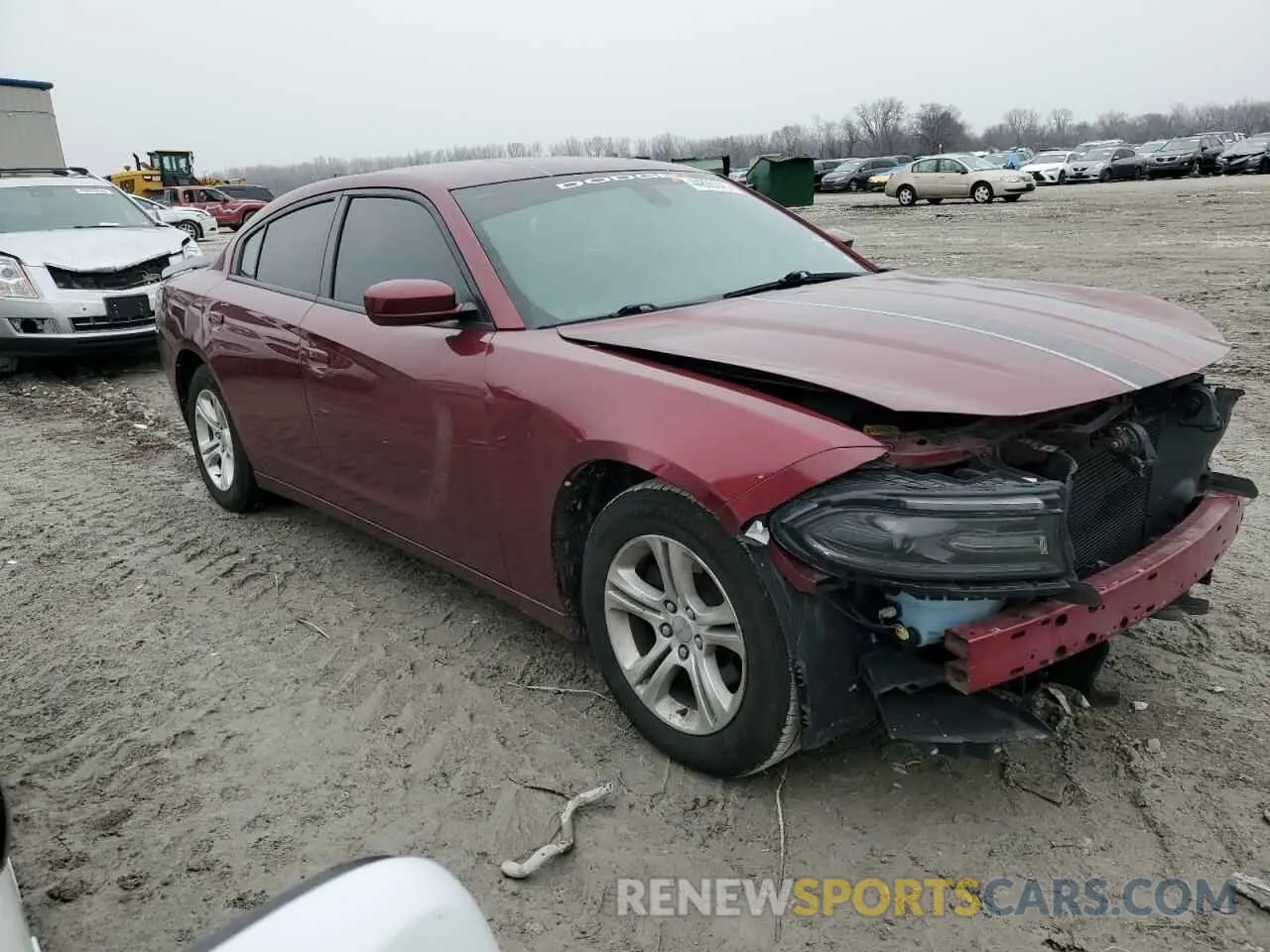 4 Photograph of a damaged car 2C3CDXBG5LH112513 DODGE CHARGER 2020