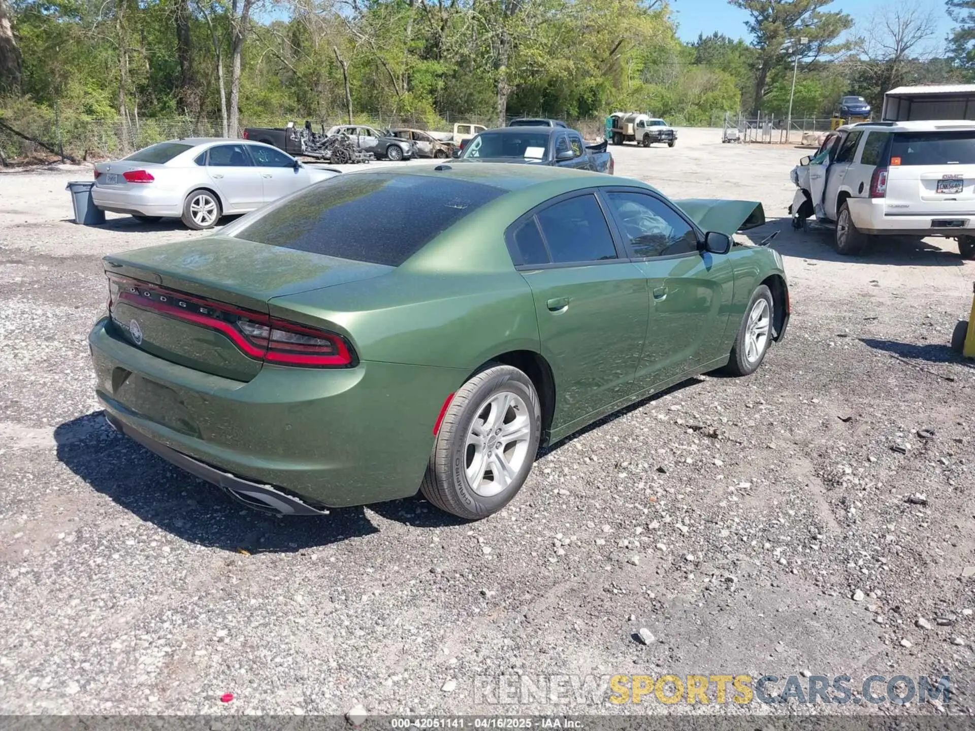 4 Photograph of a damaged car 2C3CDXBG5LH119560 DODGE CHARGER 2020