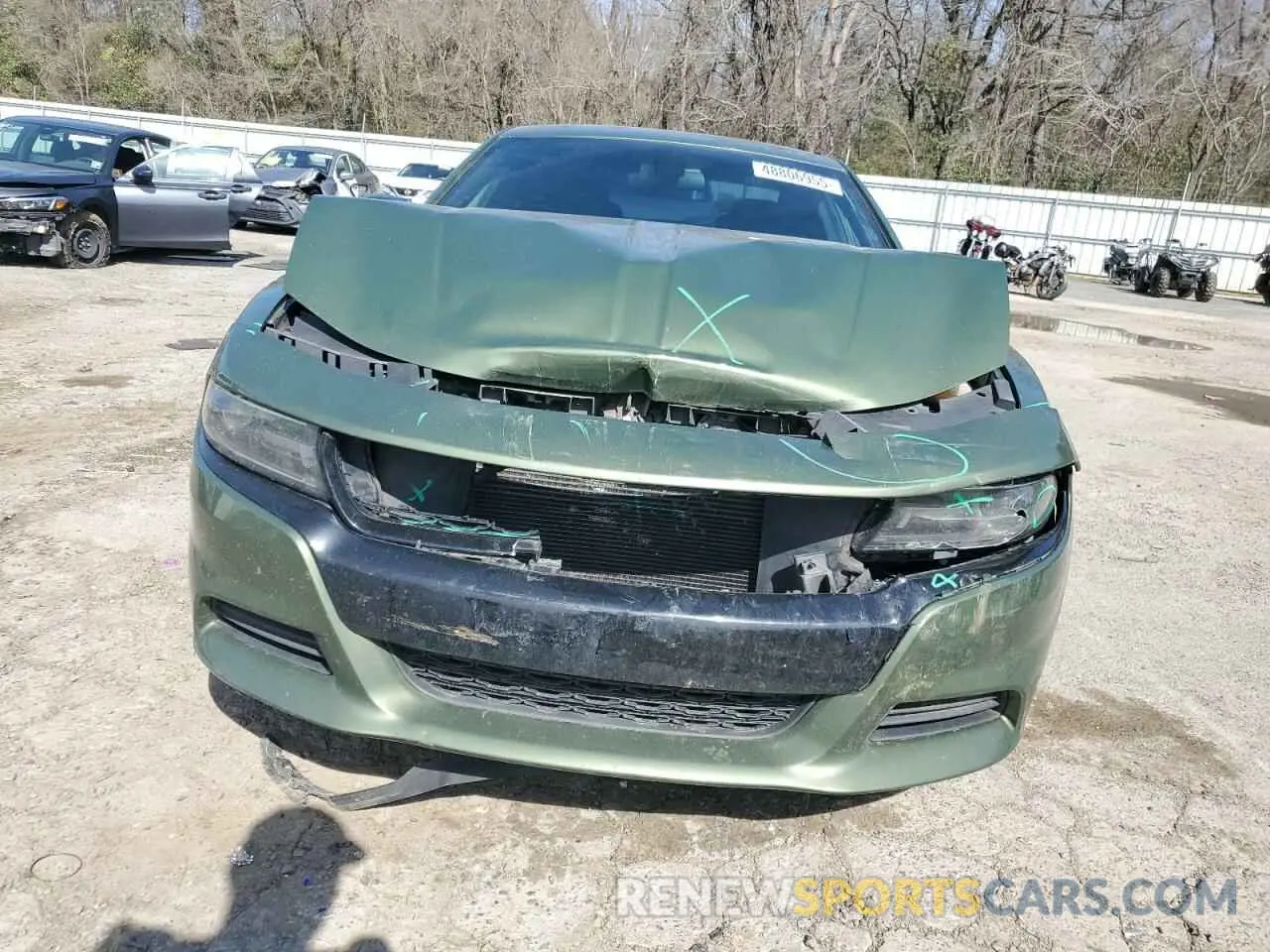 5 Photograph of a damaged car 2C3CDXBG5LH177636 DODGE CHARGER 2020