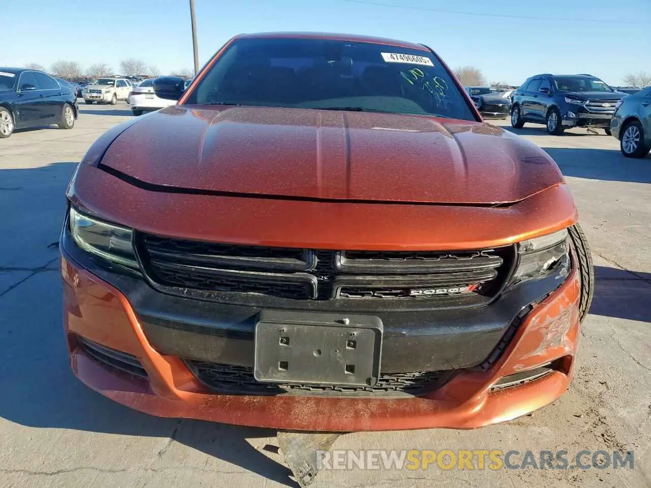 5 Photograph of a damaged car 2C3CDXBG5LH187731 DODGE CHARGER 2020