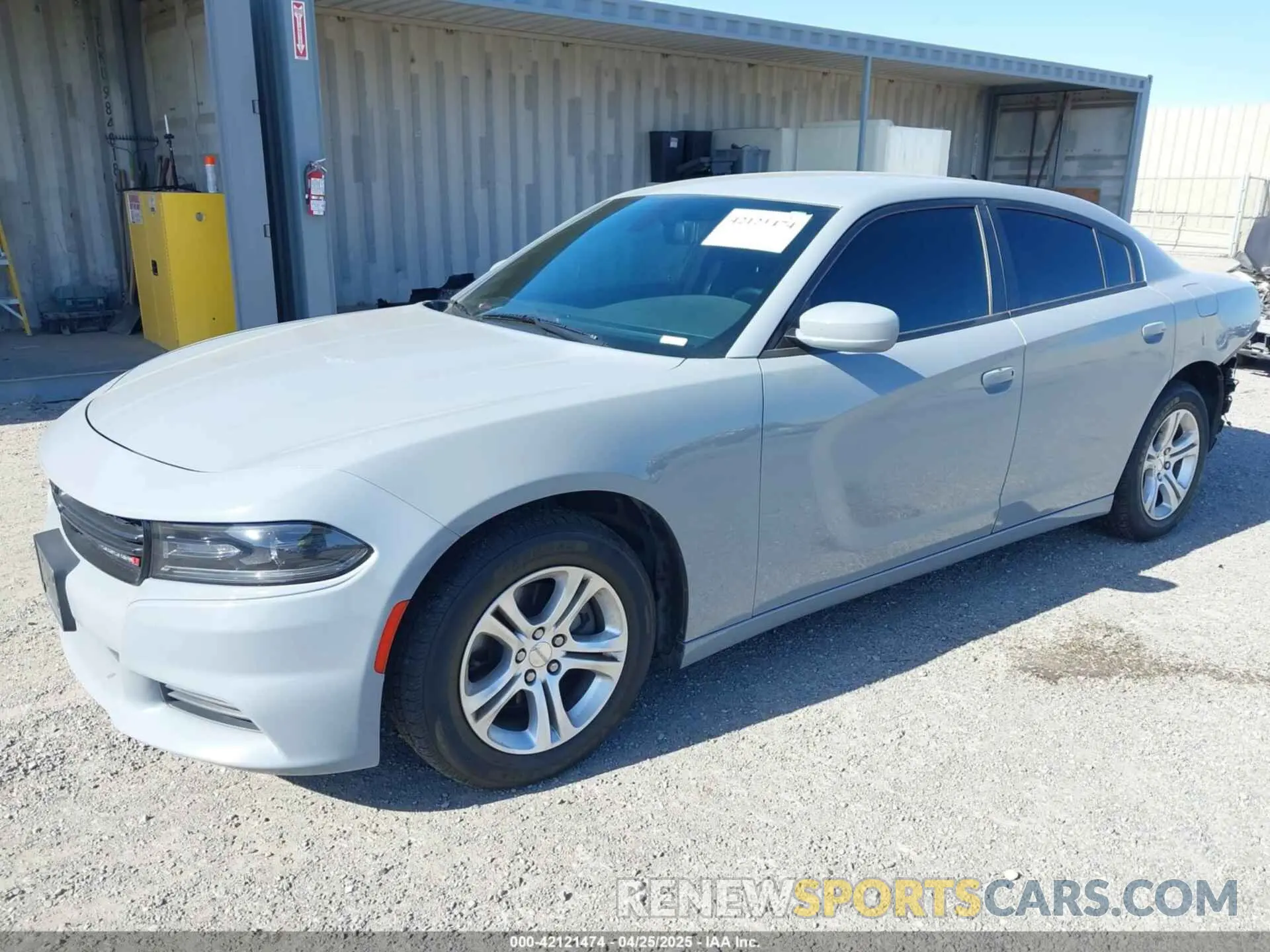 2 Photograph of a damaged car 2C3CDXBG5LH194484 DODGE CHARGER 2020