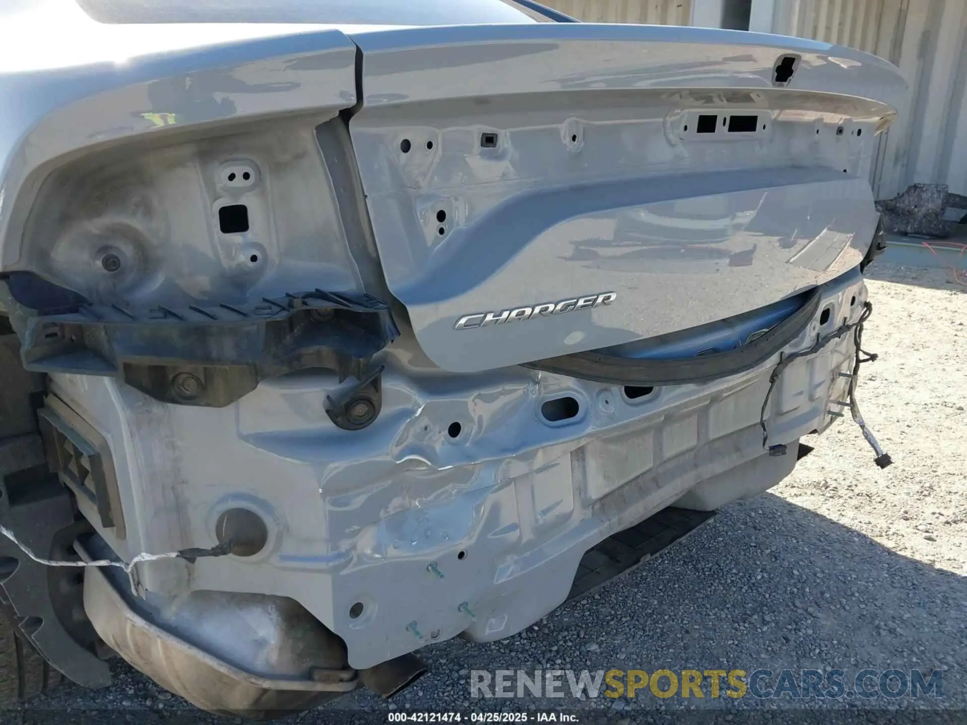 6 Photograph of a damaged car 2C3CDXBG5LH194484 DODGE CHARGER 2020