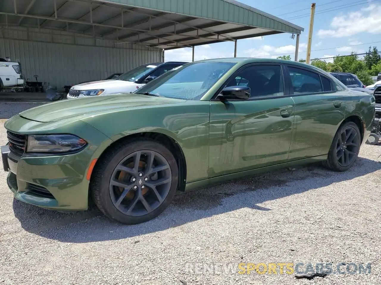1 Photograph of a damaged car 2C3CDXBG5LH208805 DODGE CHARGER 2020