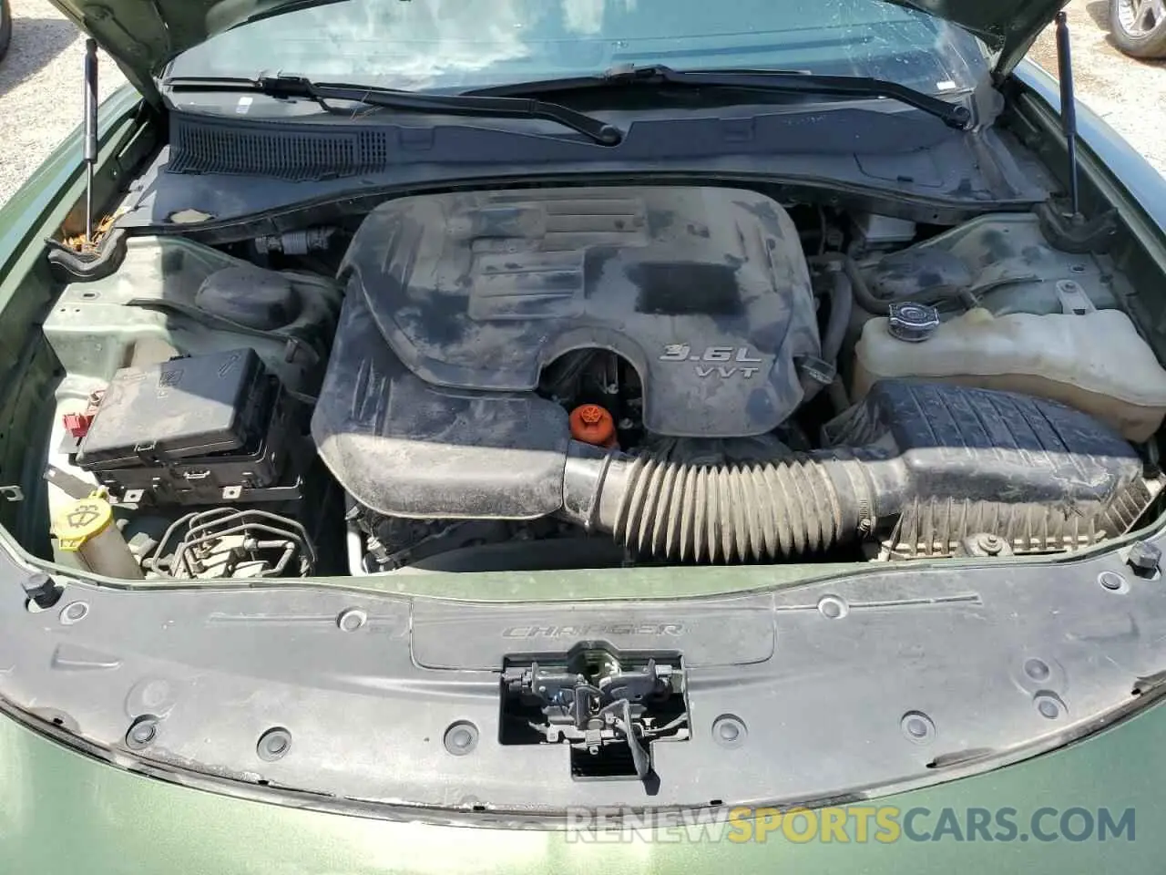 11 Photograph of a damaged car 2C3CDXBG5LH208805 DODGE CHARGER 2020