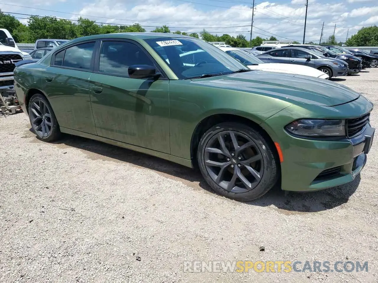 4 Photograph of a damaged car 2C3CDXBG5LH208805 DODGE CHARGER 2020