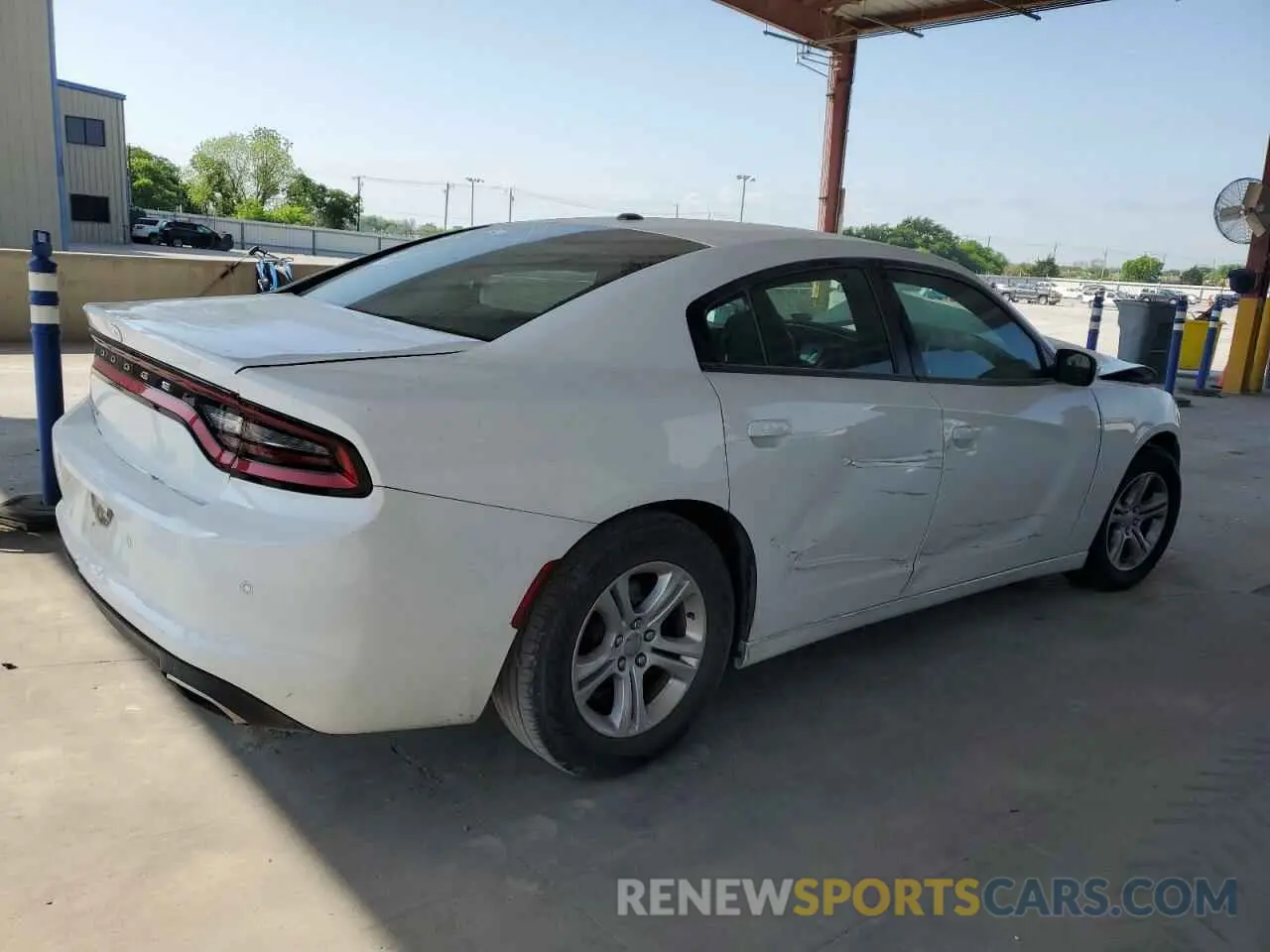 3 Photograph of a damaged car 2C3CDXBG6LH116795 DODGE CHARGER 2020