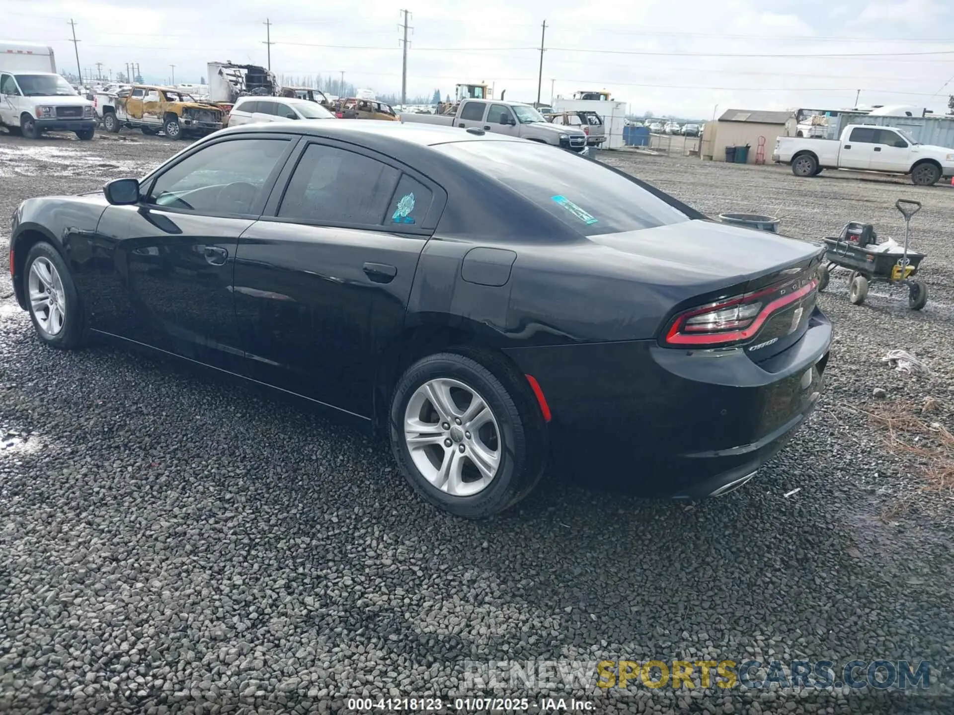 3 Photograph of a damaged car 2C3CDXBG6LH119468 DODGE CHARGER 2020