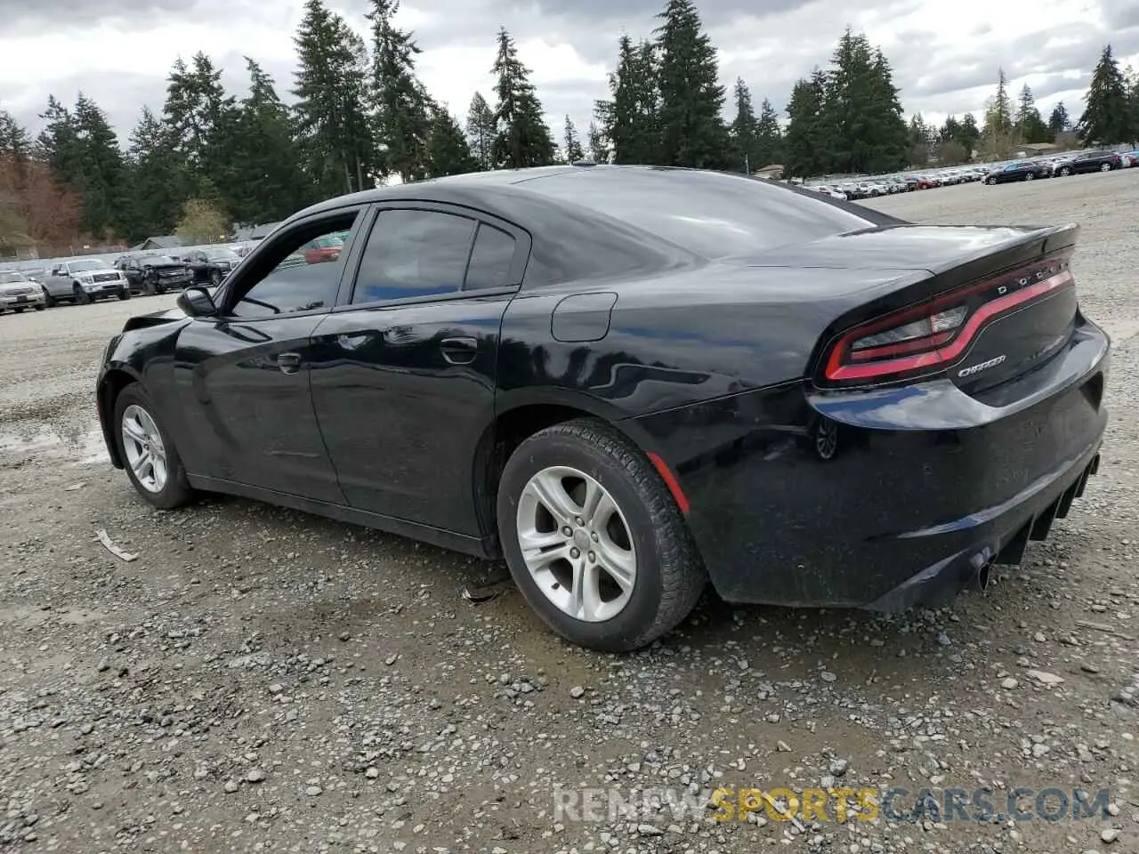 2 Photograph of a damaged car 2C3CDXBG6LH133421 DODGE CHARGER 2020