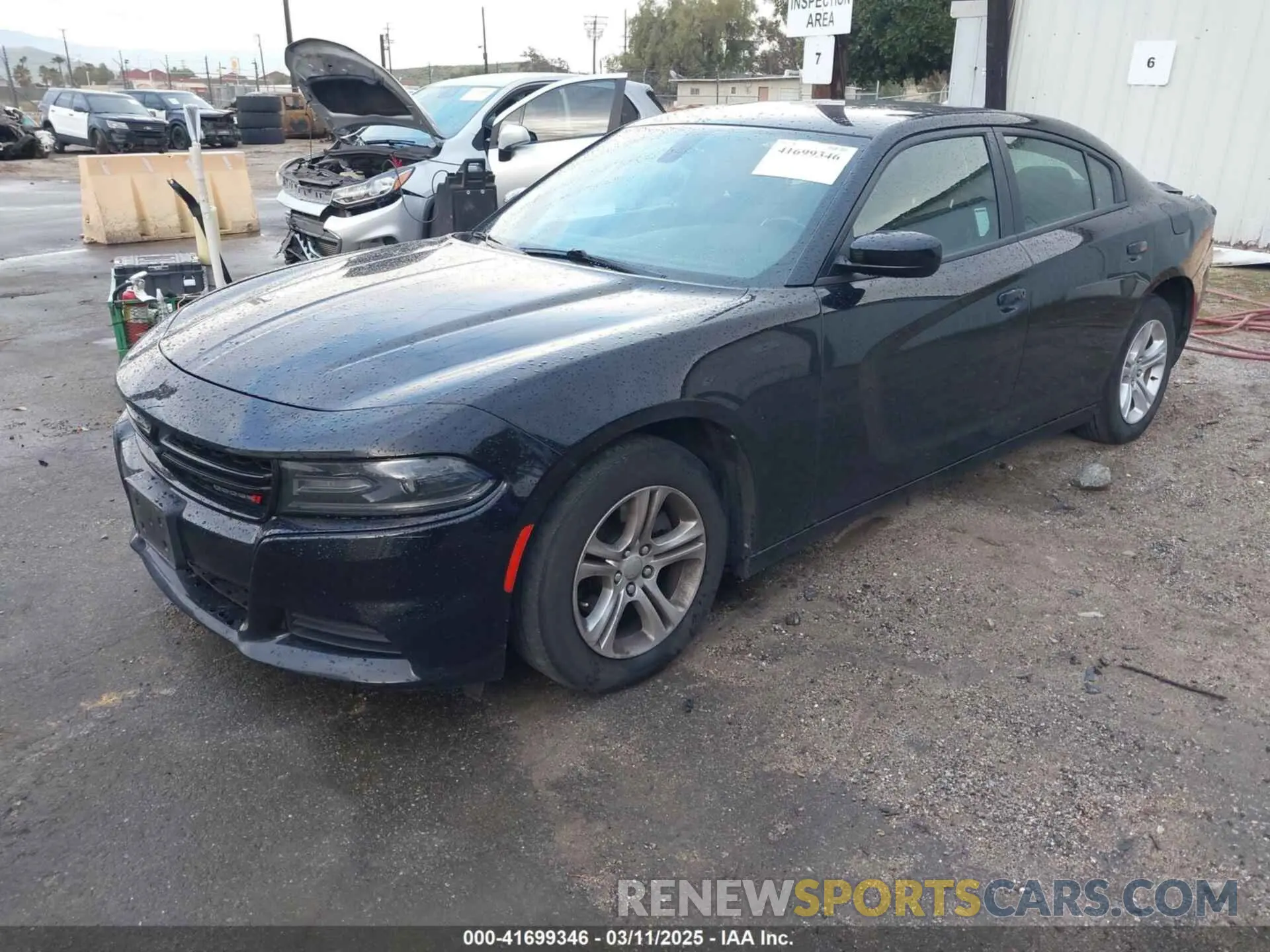 2 Photograph of a damaged car 2C3CDXBG6LH188211 DODGE CHARGER 2020