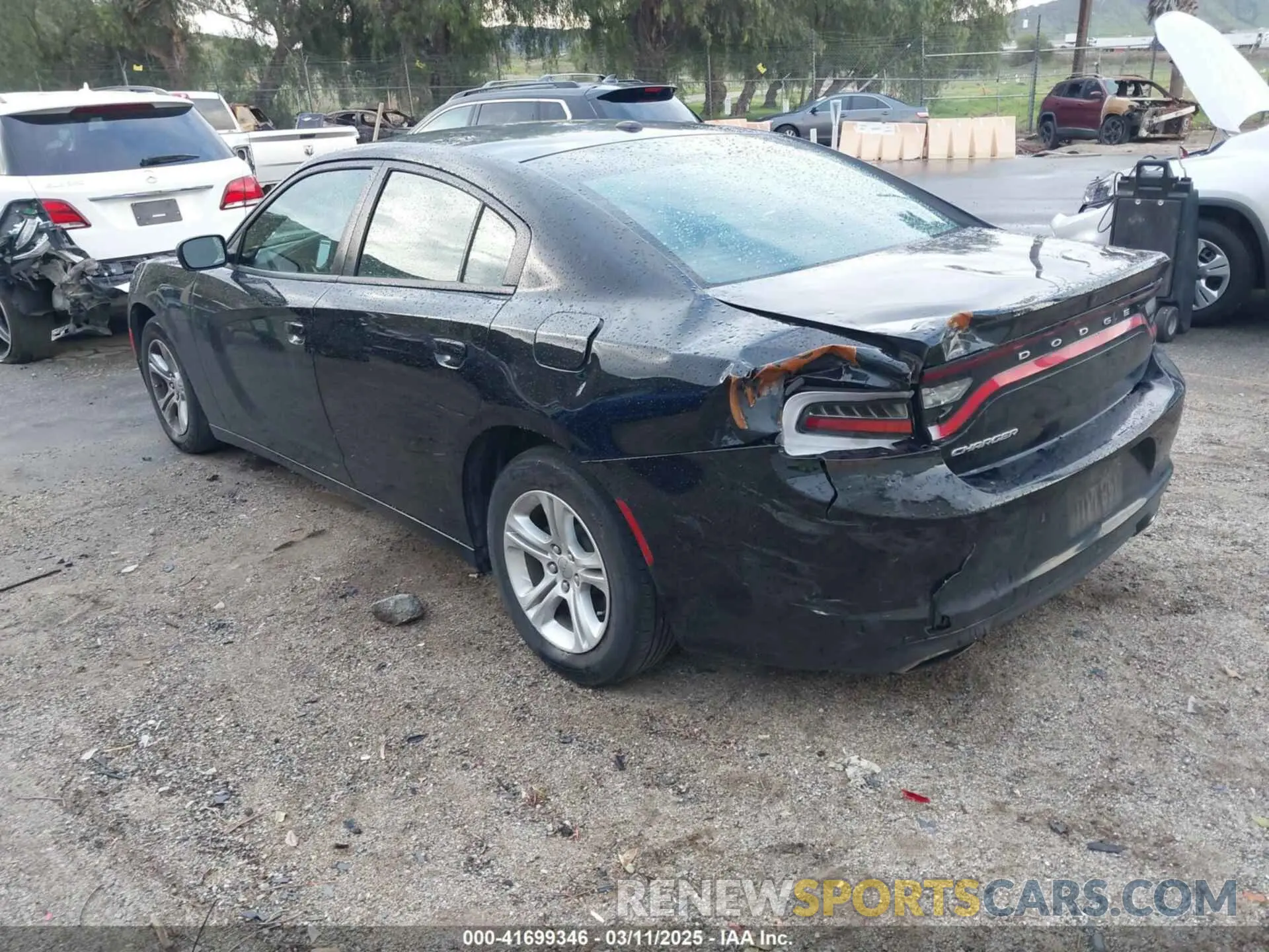 3 Photograph of a damaged car 2C3CDXBG6LH188211 DODGE CHARGER 2020
