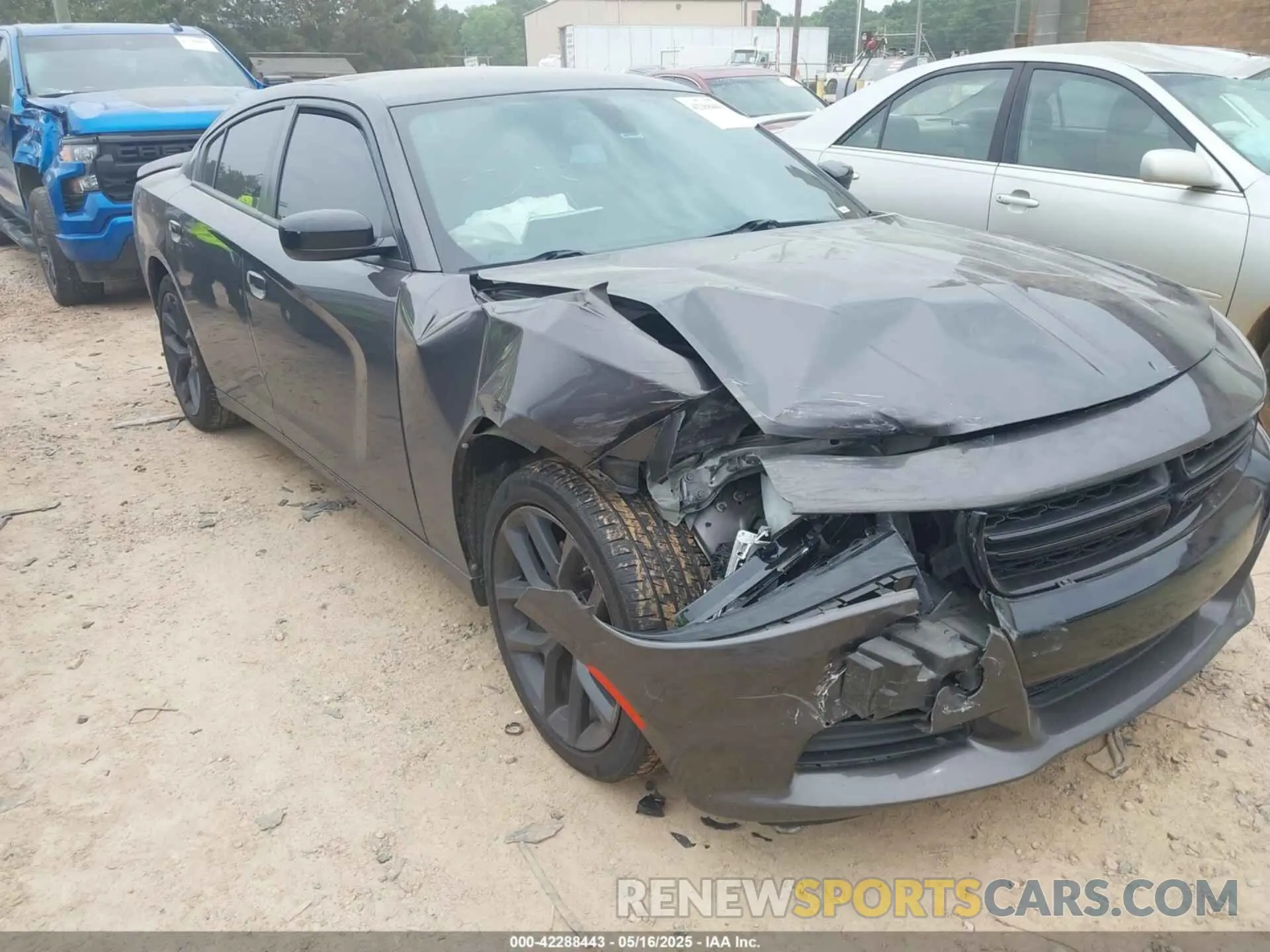 1 Photograph of a damaged car 2C3CDXBG6LH199791 DODGE CHARGER 2020