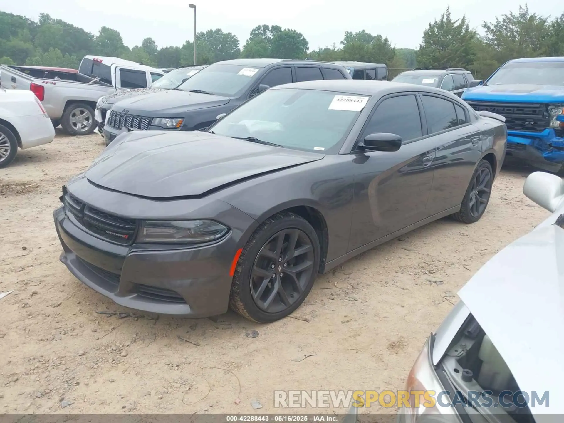 2 Photograph of a damaged car 2C3CDXBG6LH199791 DODGE CHARGER 2020