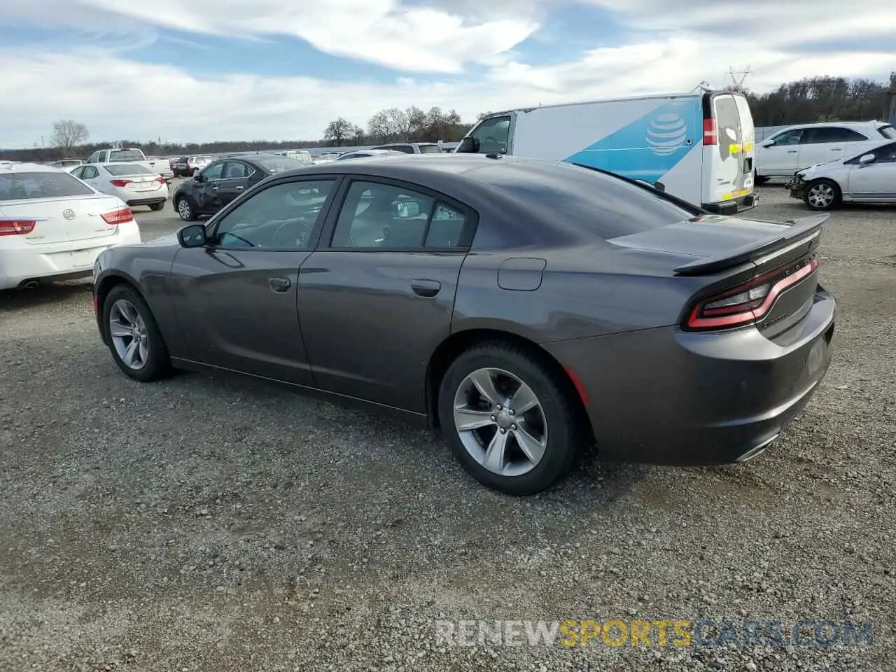 2 Photograph of a damaged car 2C3CDXBG6LH238511 DODGE CHARGER 2020