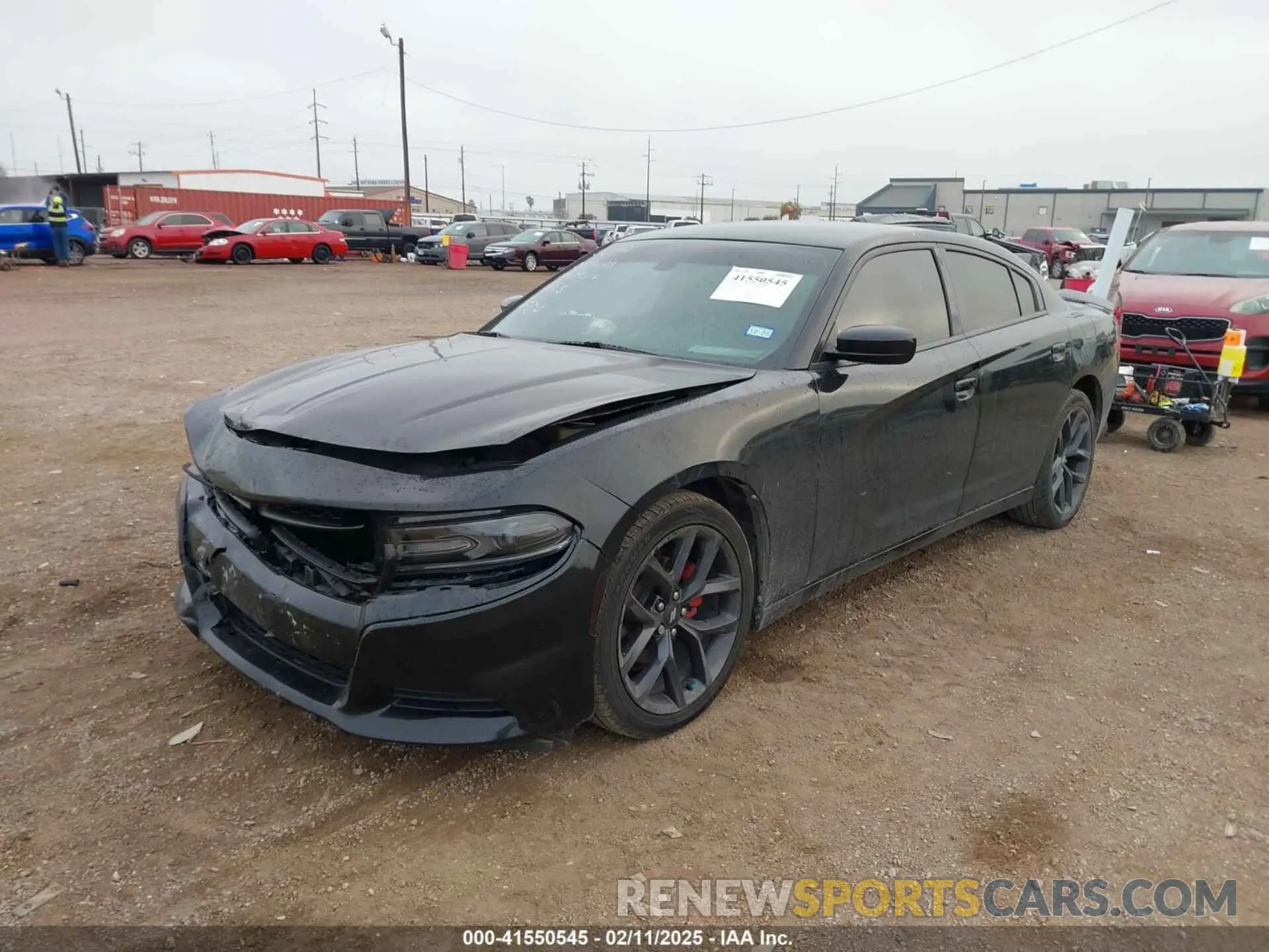 2 Photograph of a damaged car 2C3CDXBG7LH101982 DODGE CHARGER 2020