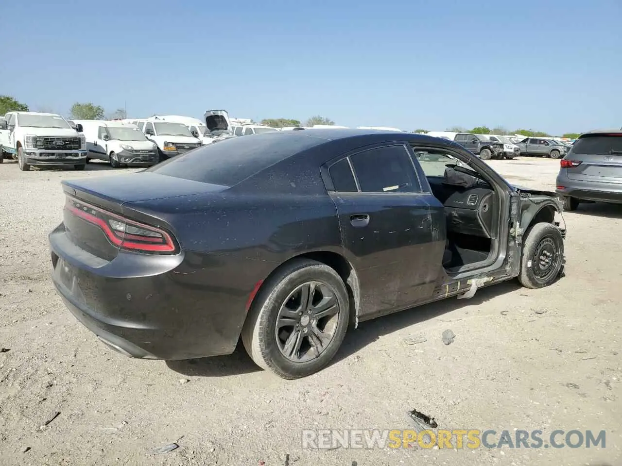 3 Photograph of a damaged car 2C3CDXBG7LH129393 DODGE CHARGER 2020