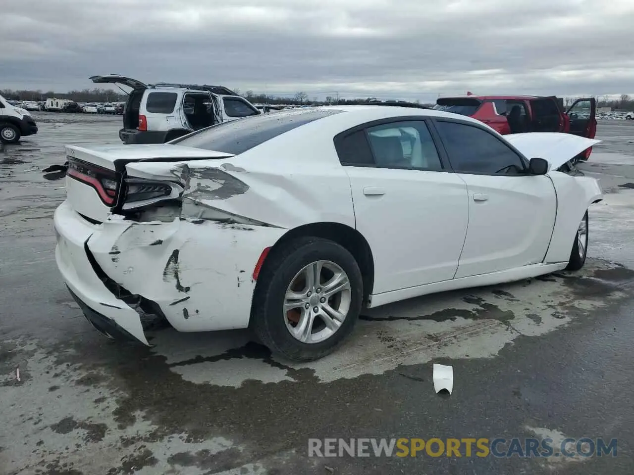 3 Photograph of a damaged car 2C3CDXBG7LH140409 DODGE CHARGER 2020