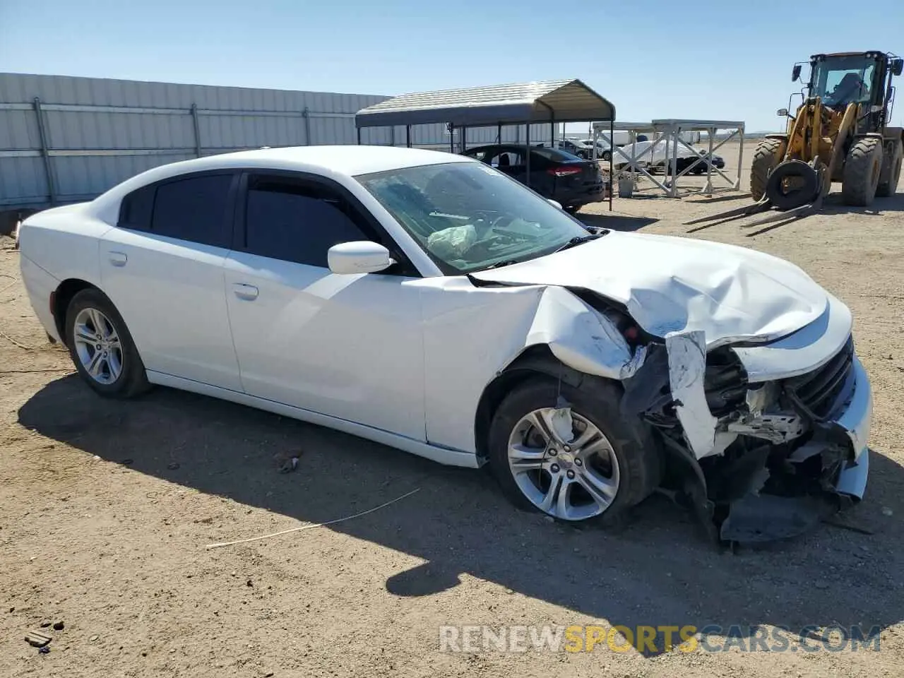 4 Photograph of a damaged car 2C3CDXBG7LH229364 DODGE CHARGER 2020