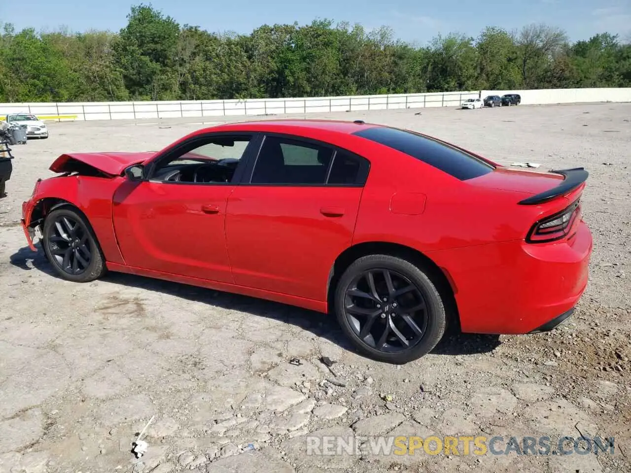 2 Photograph of a damaged car 2C3CDXBG7LH233043 DODGE CHARGER 2020