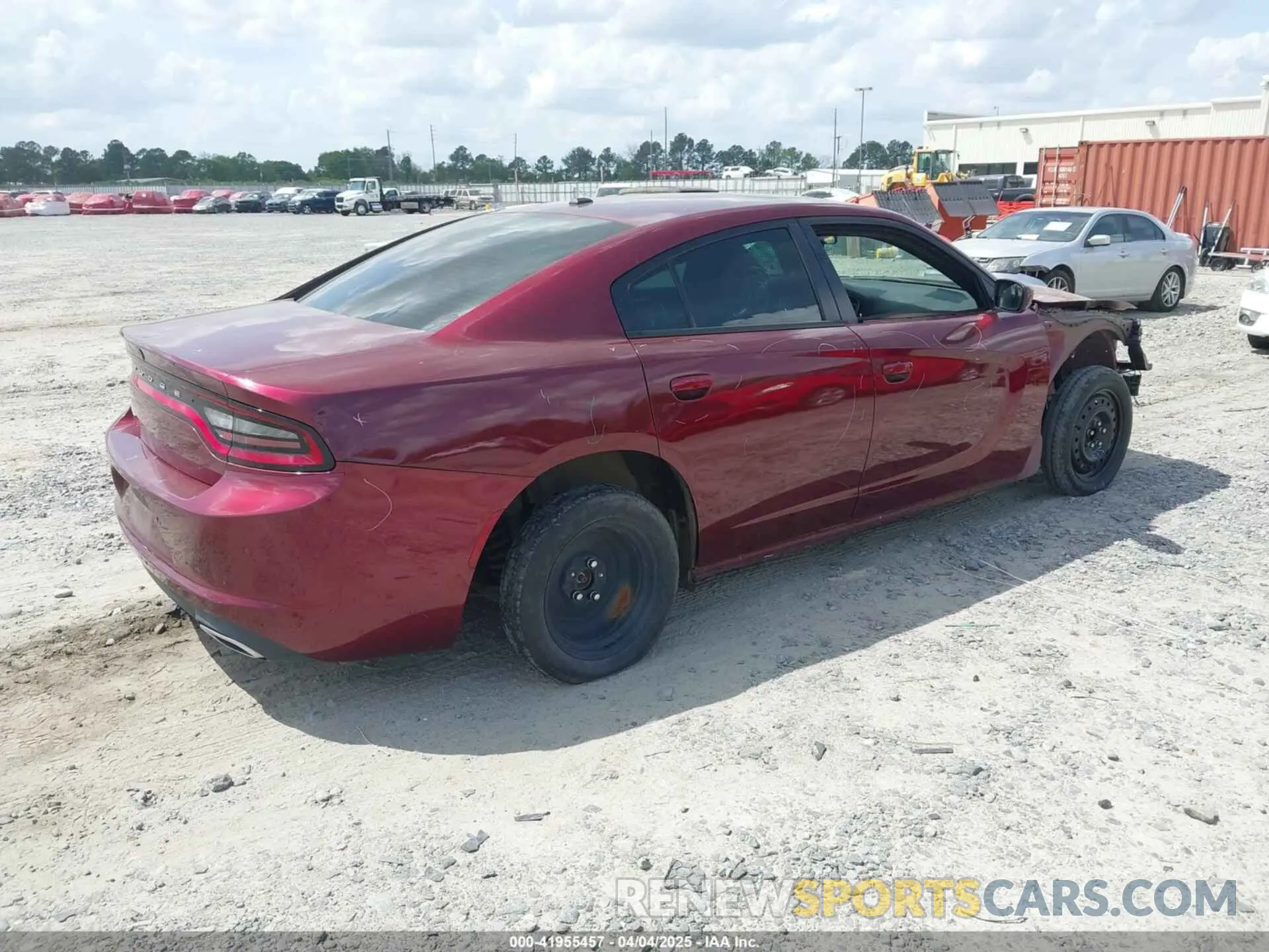 4 Photograph of a damaged car 2C3CDXBG8LH140242 DODGE CHARGER 2020